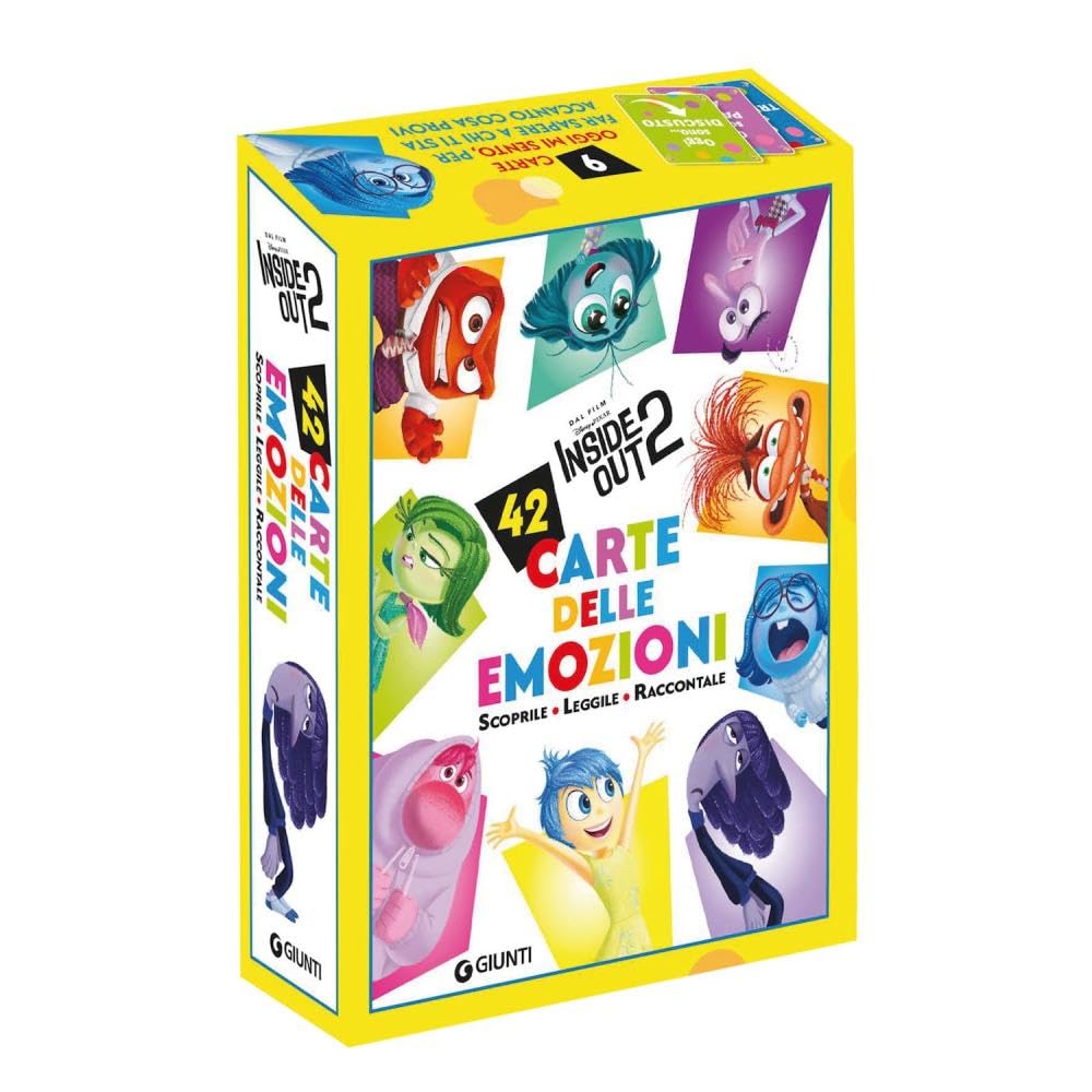 Carte delle emozioni. Inside Out 2. Scoprile. Leggile. Raccontale. Ediz. a colori. Con 42 Carte book