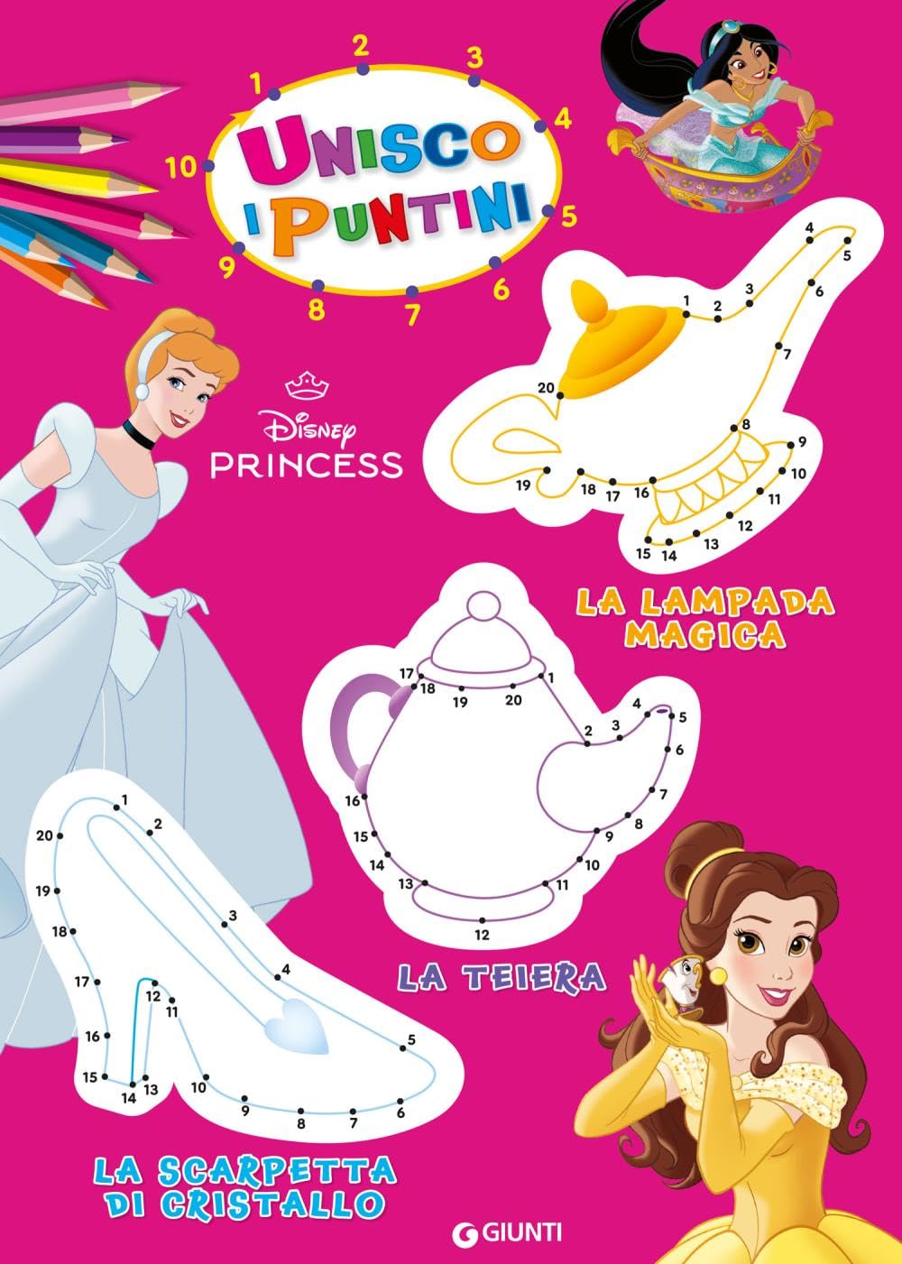 Principesse Disney. Unisco i puntini. Ediz. a colori book
