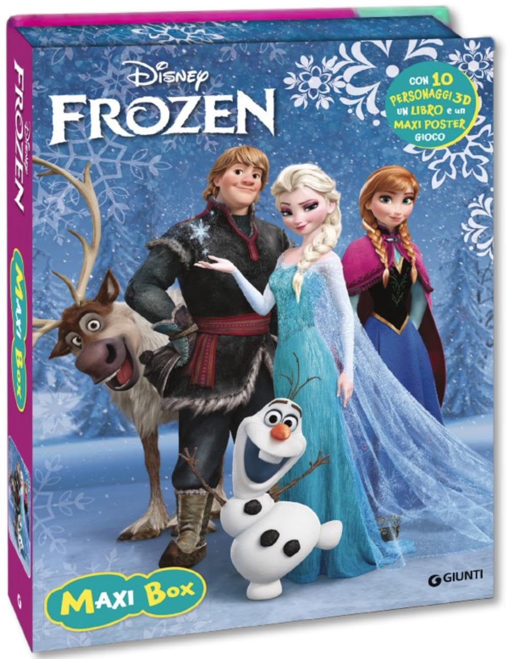 Frozen. Maxi box. Ediz. a colori. Con maxi poster gioco. Con 10 personaggi 3D book