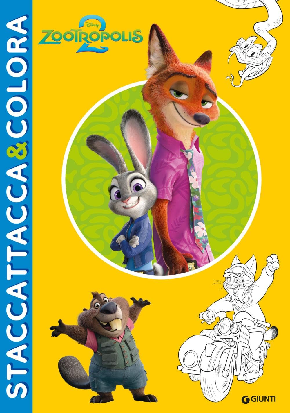 Zootropolis 2. Staccattacca & colora. Con adesivi. Ediz. a colori book