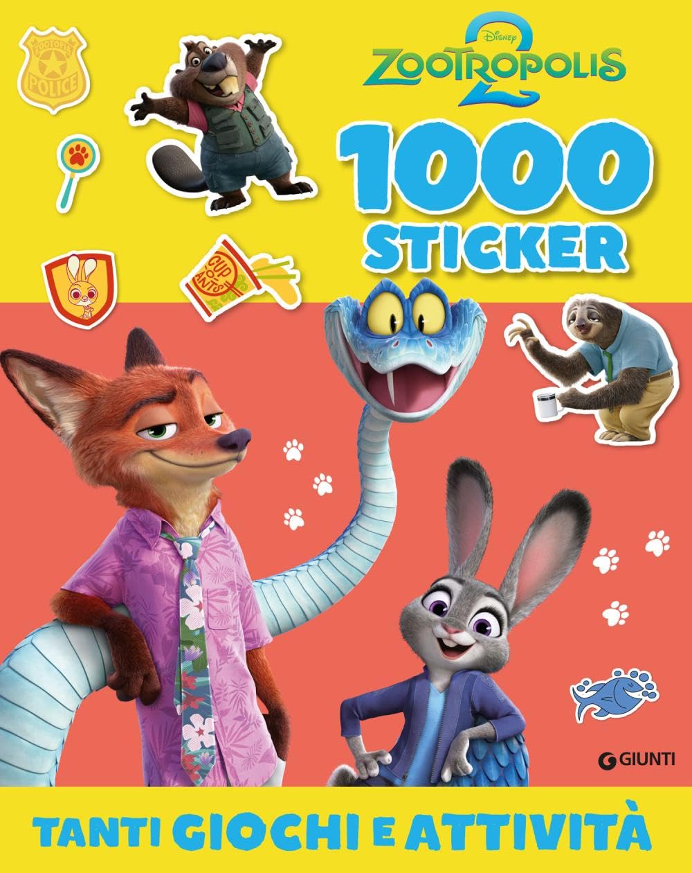 Zootropolis 2. 1000 stickers. Tanti giochi e attività. Ediz. a colori book