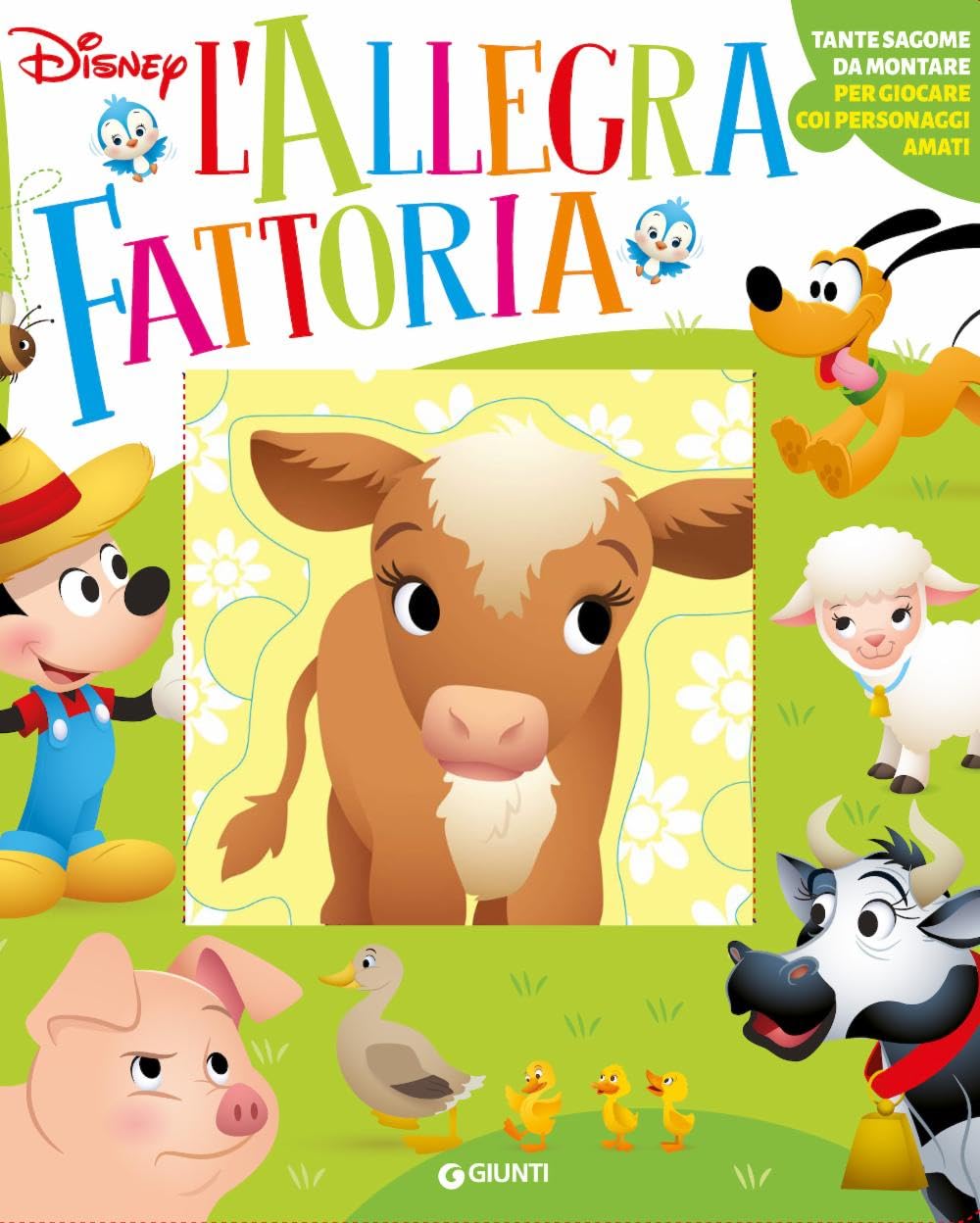 L'allegra fattoria. Tante sagome da montare per giocare con i personaggi amati. Ediz. a colori book
