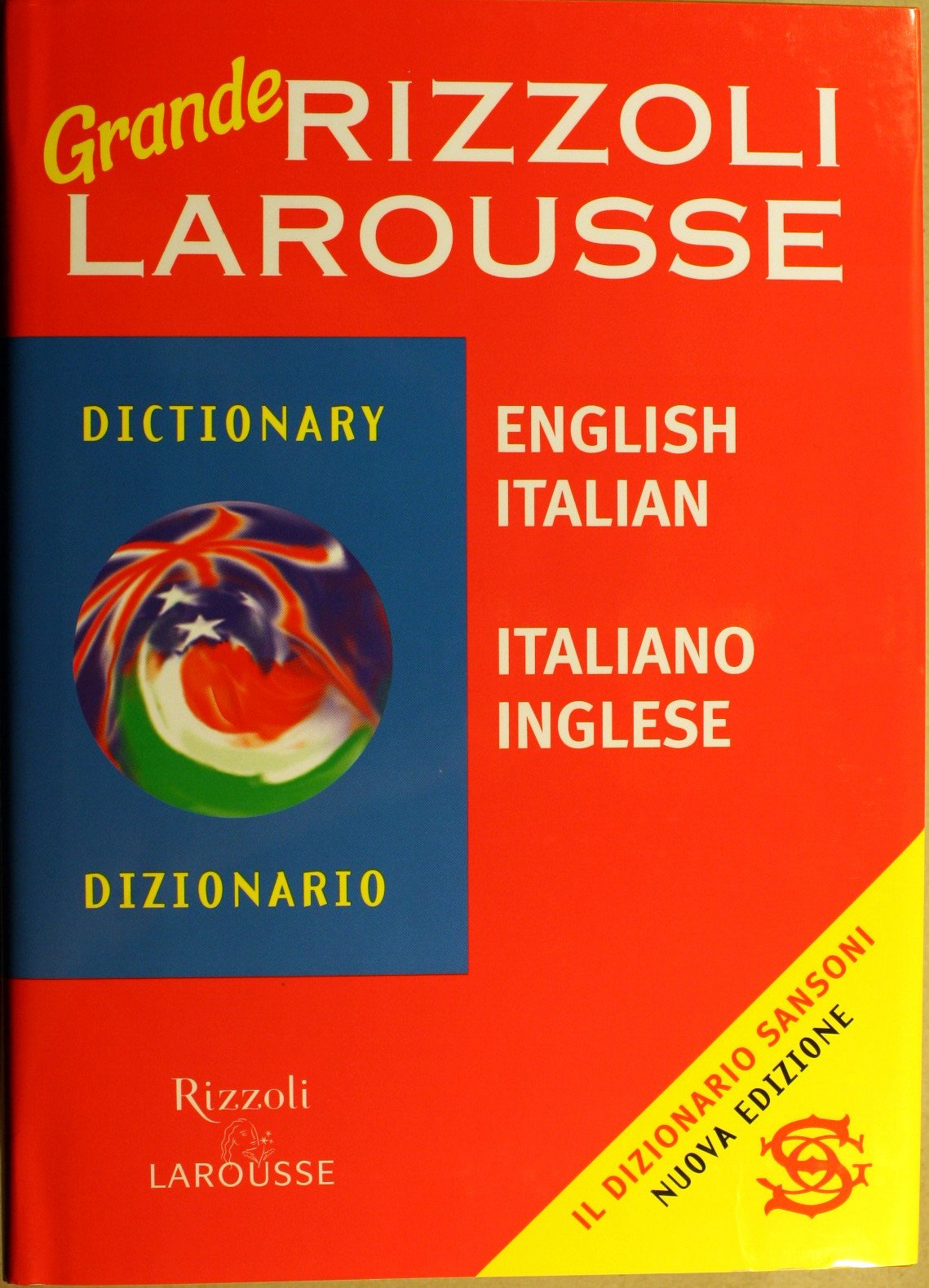 Dizionario Larousse grande english-italian, italiano-inglese book