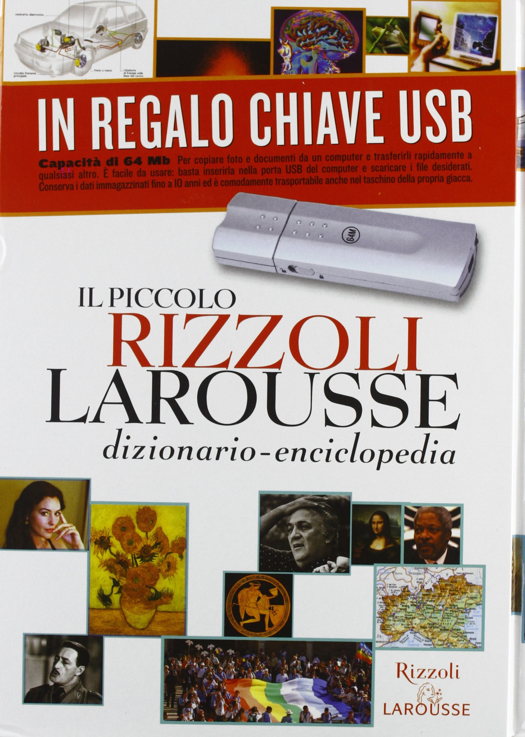 Il piccolo Rizzoli Larousse. Dizionario-enciclopedia. Con chiave USB. Books
