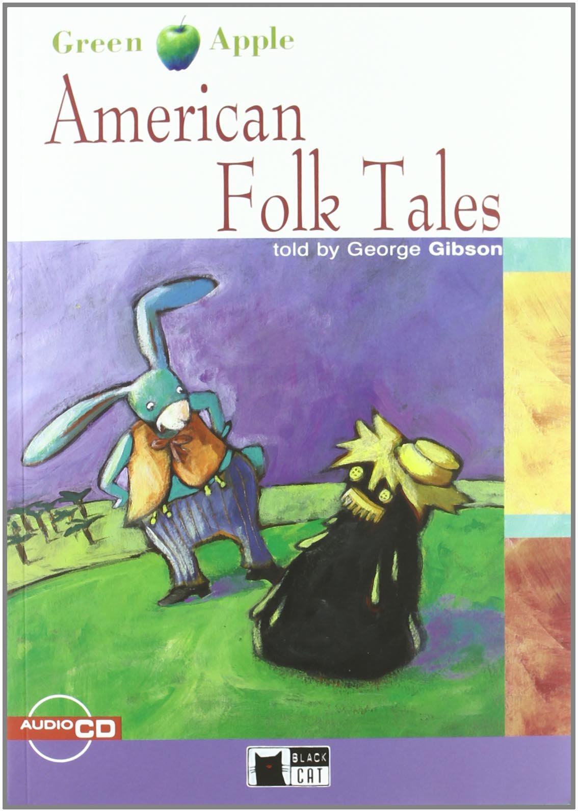American Folk Tales: American Folk Tales + audio CD (Green Apple) Foreign Languages ​​& Dictionaries
