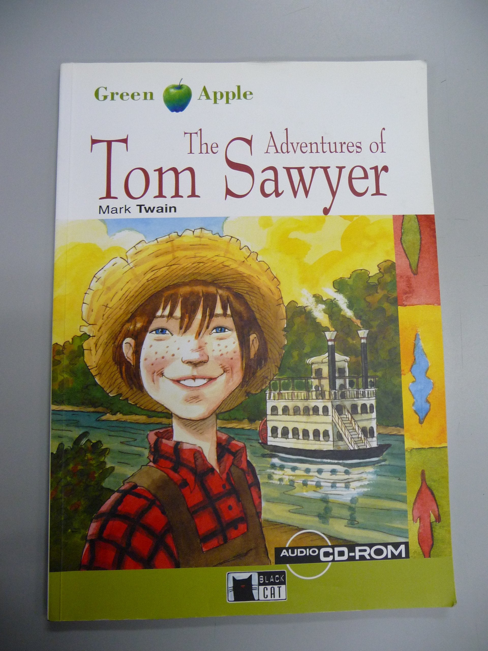 The Adventures of Tom Sawyer: The Adventures of Tom Sawyer + CD (Green Apple - Basic) Foreign Languages ​​& Dictionaries