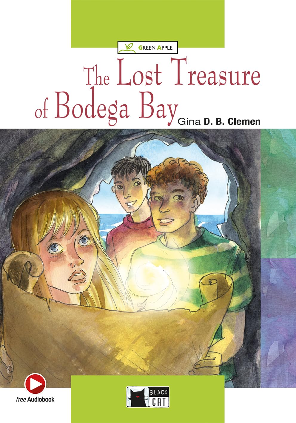 Green Apple: The Lost Treasure of Bodega Bay + audio CD/CD-ROM Foreign Languages ​​& Dictionaries