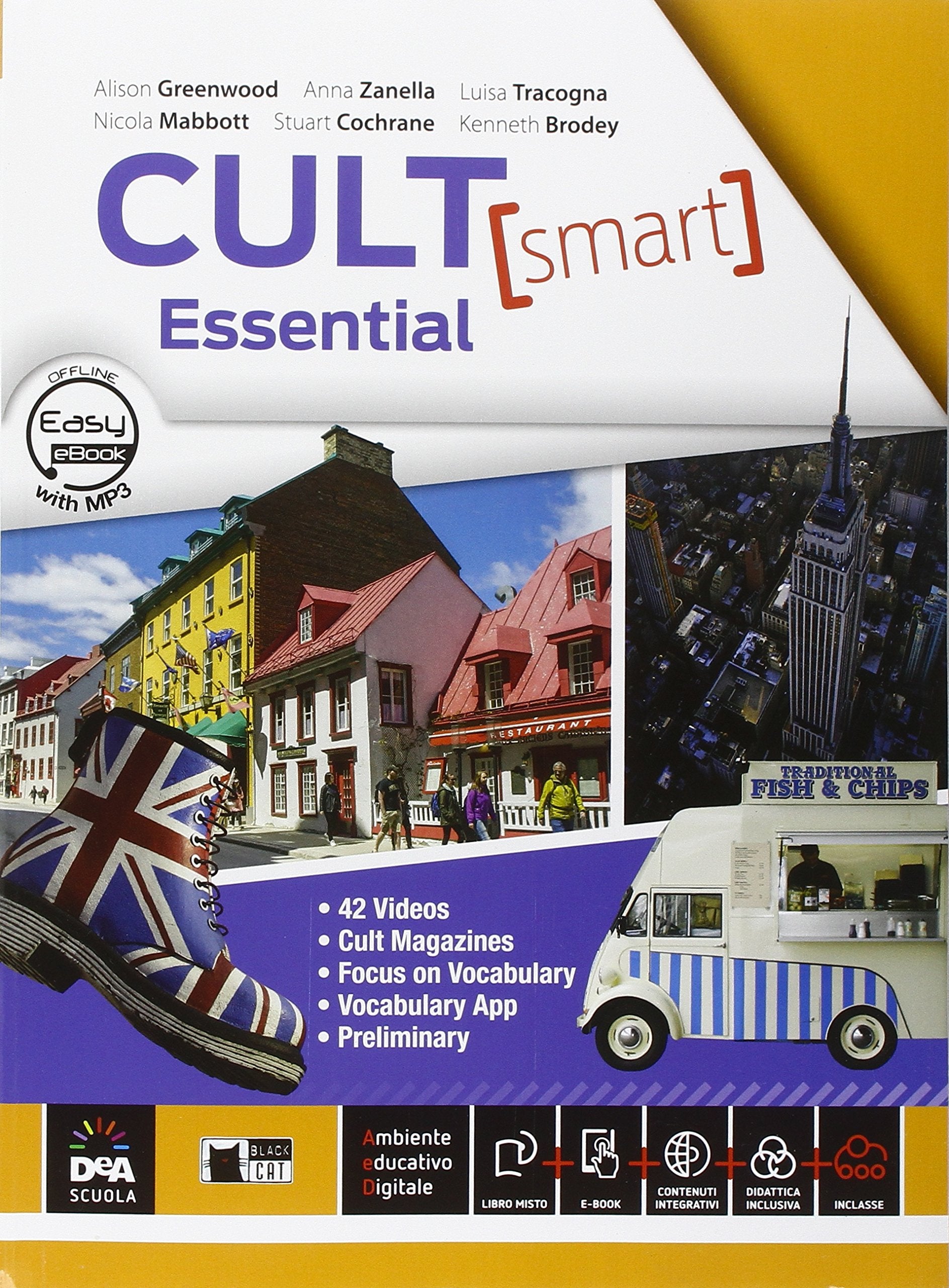 Cult essential. Student's book-Workbook. Per le Scuole superiori. Con CD Audio. Con DVD-ROM. Con e-book. Con espansione online book