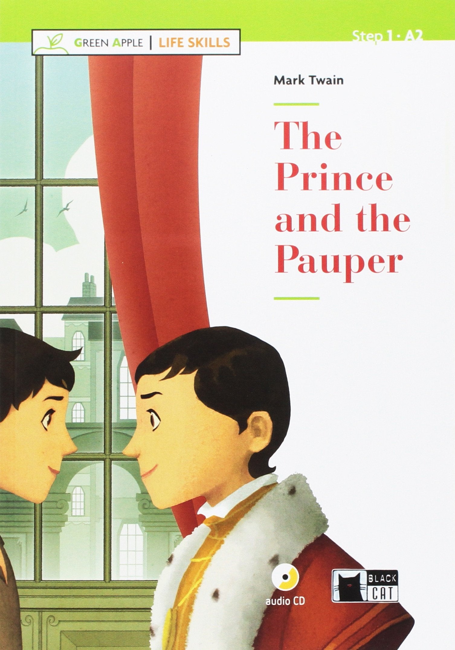 Green Apple - Life Skills: The Prince and the Pauper + CD + App + DeA LINK book