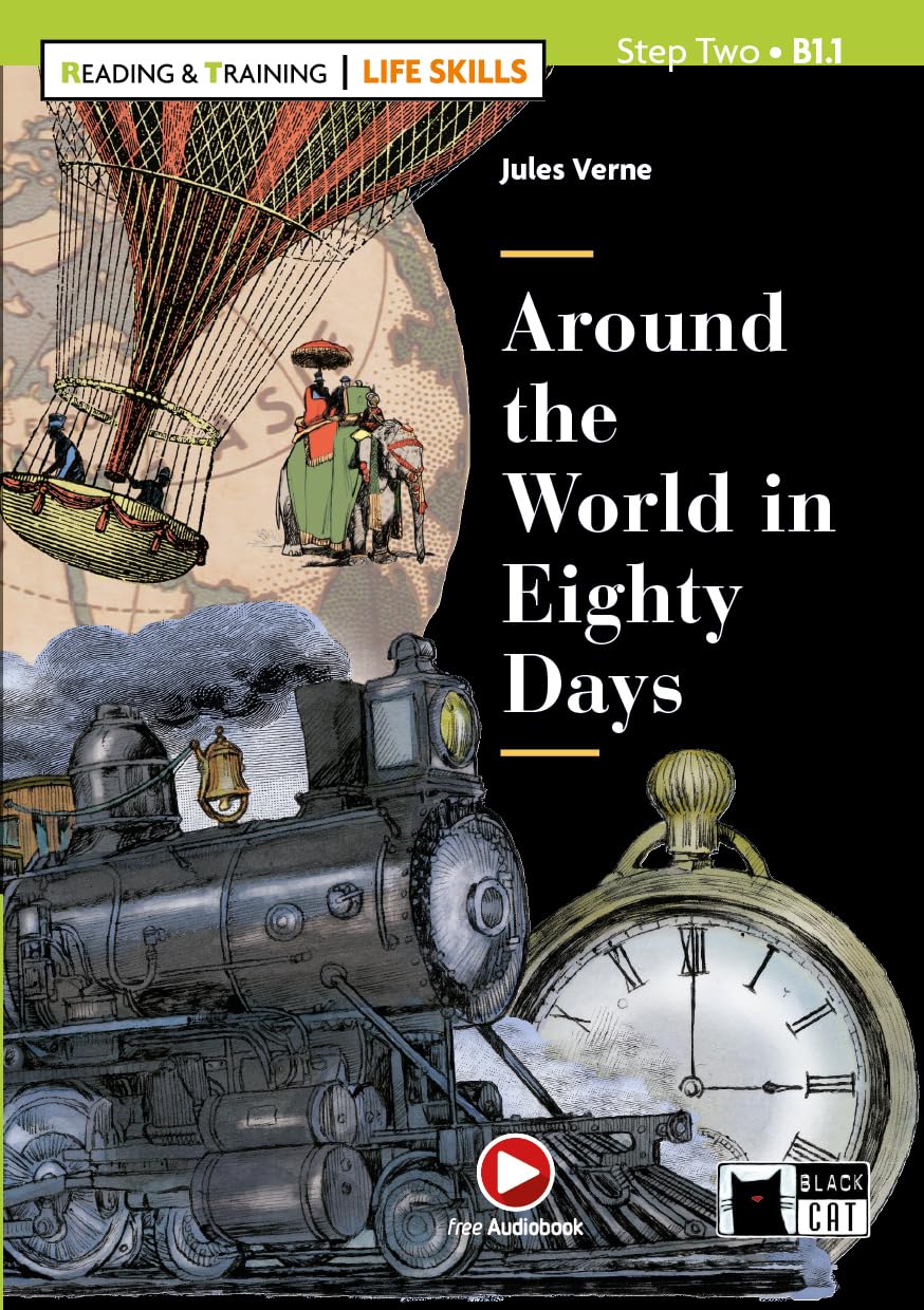 Around the World in 80 Days+cdrom: Around the World in Eighty Days + online audio Foreign Languages ​​& Dictionaries