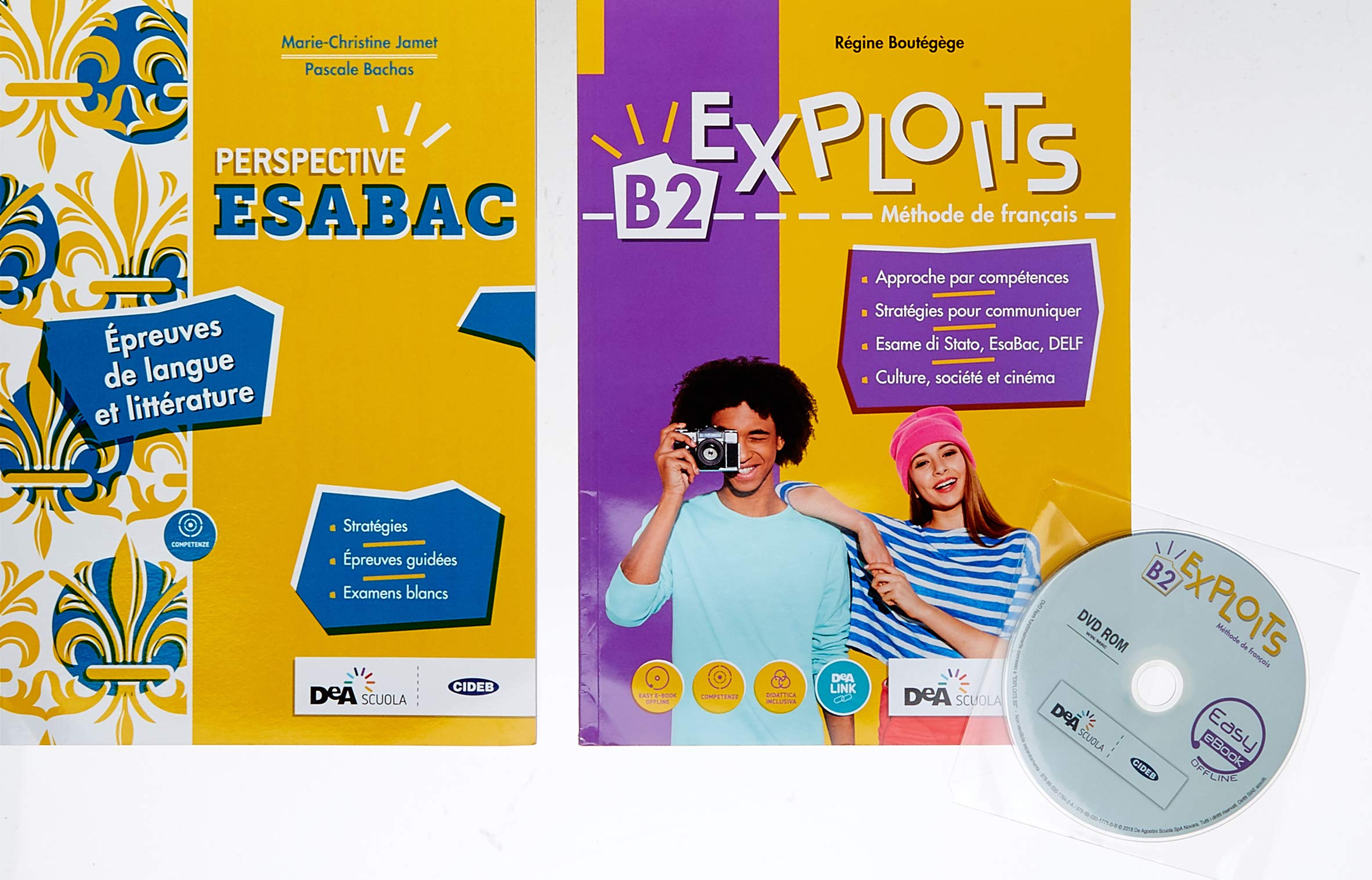 Exploits B2. Livre de l'élève et cahier. Perspective esabac. Per le Scuole superiori. Con ebook. Con espansione online. Con DVD-ROM book