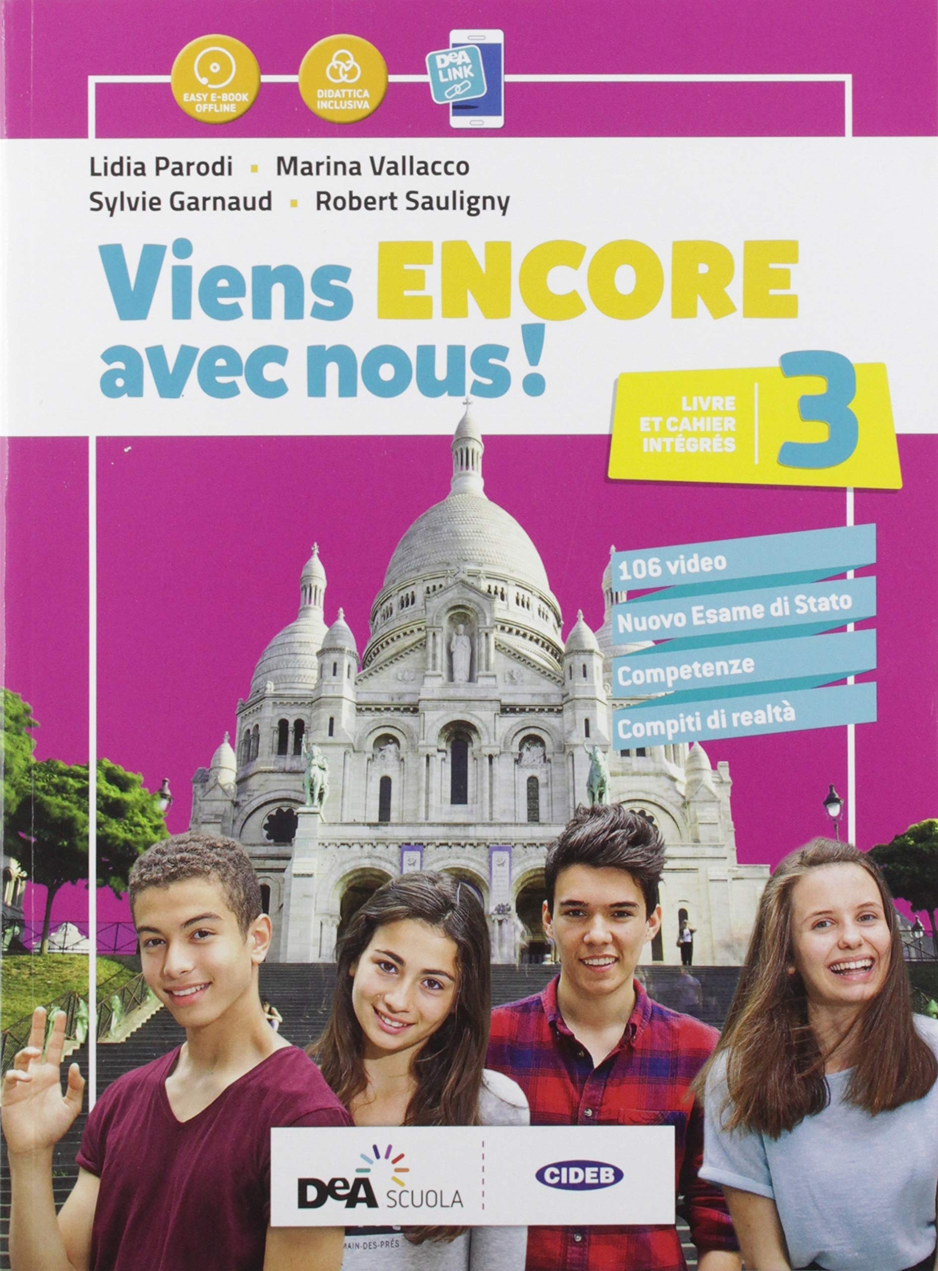 Viens encore avec nous ! Livre de eleve et cahier 3 + DVD + eBook Foreign Languages ​​& Dictionaries