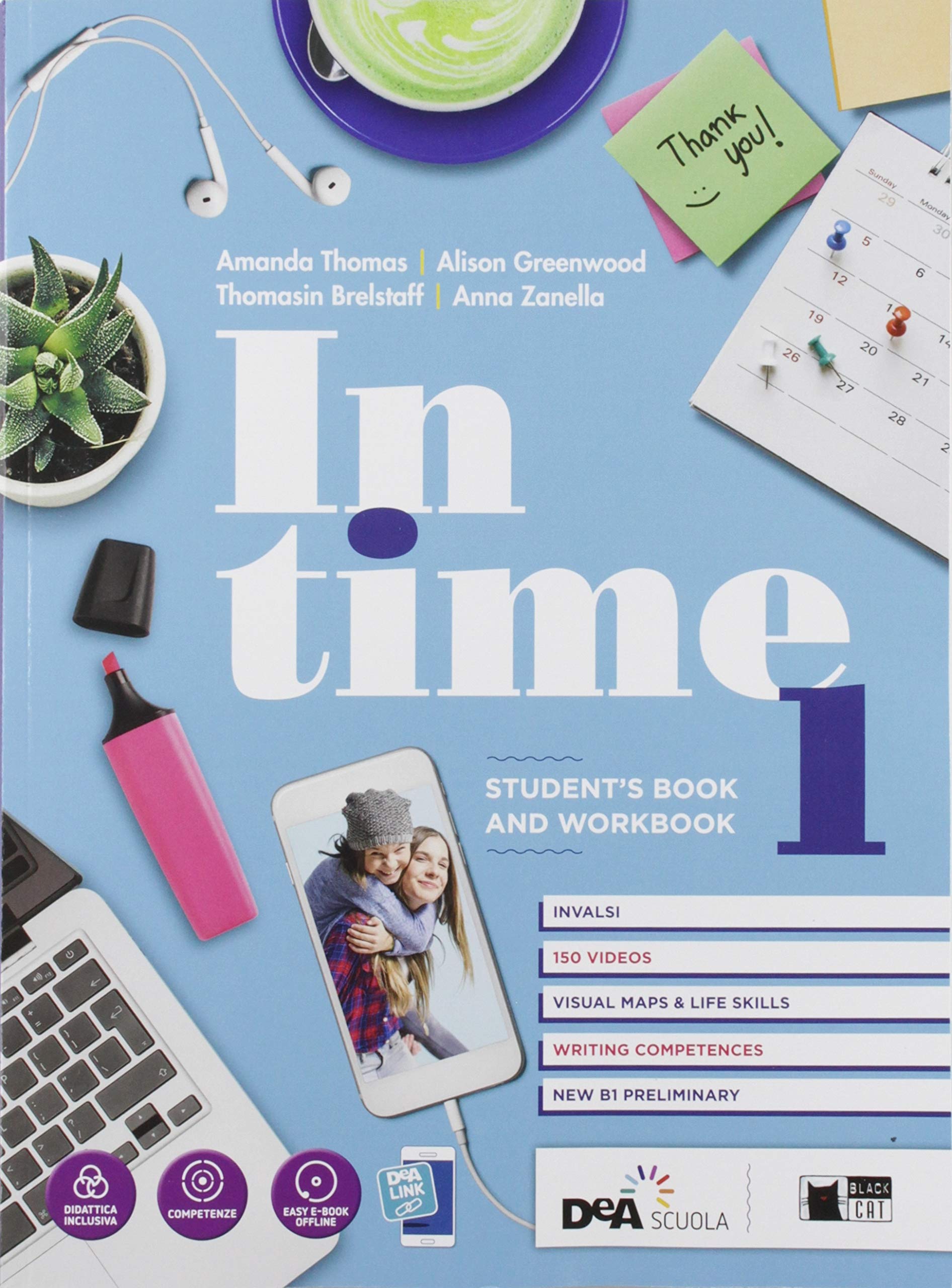 In time. Student's book-Workbook. Con Fascicolo In our times, Tavola dei verbi. Per le Scuole superiori. Con e-book. Con espansione online. Con DVD-ROM (Vol. 1) Professional & Reference Books