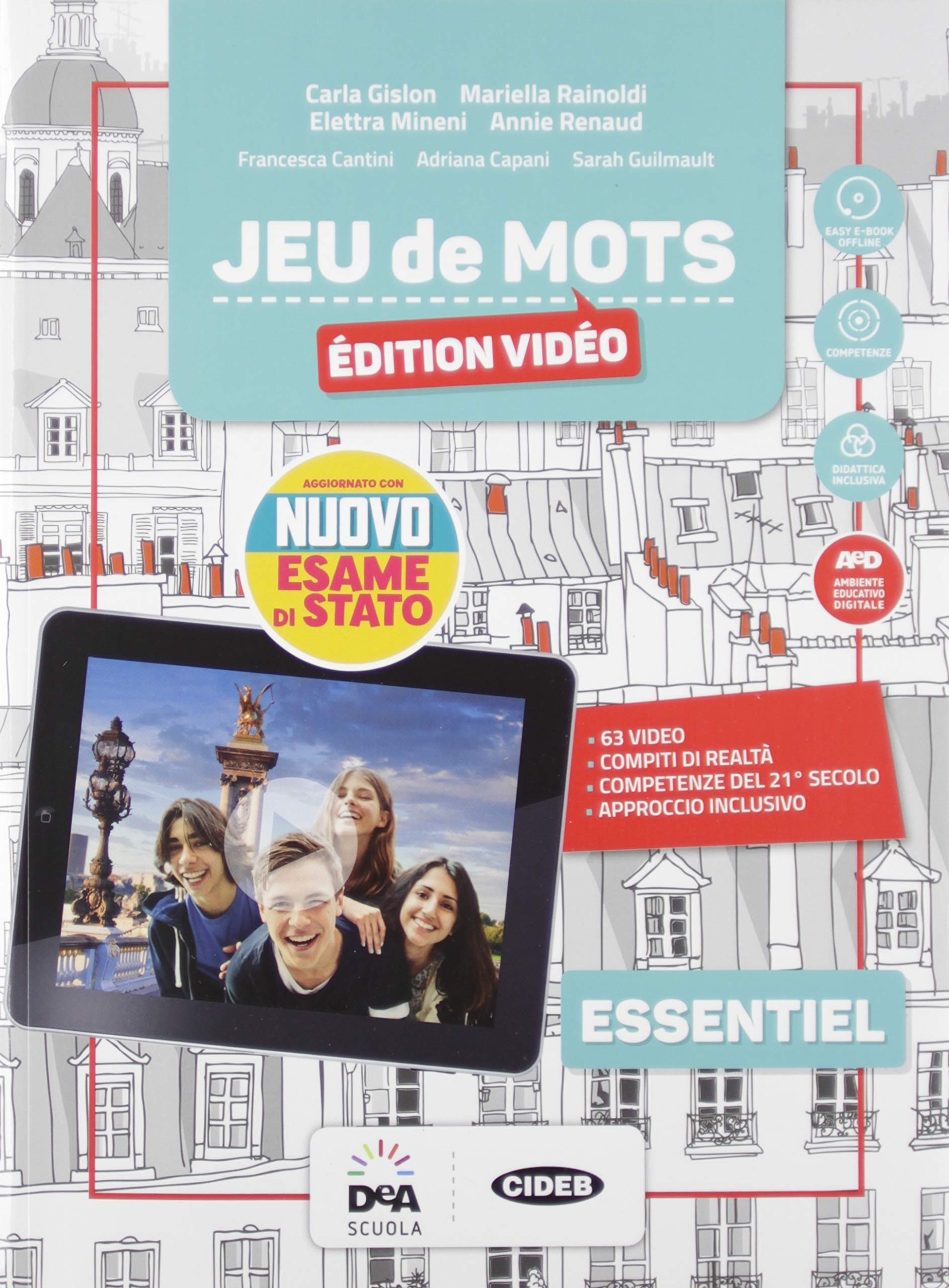 Jeu de mots essentiel. Edition vidéo. Livre de l'élève et cahier. Per la Scuola media. Con e-book. Con espansione online. Con 2 libri: Jeu de ... CD-Audio: CD Audio formato MP3. Con DVD-ROM cd