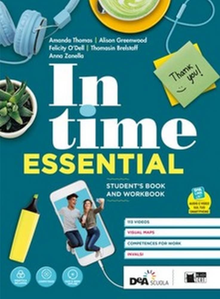 In time. Essential. Student's book e Workbook. Con Grammar for everyone. Per il biennio degli Ist. tecnici. Con e-book. Con espansione online. Con DVD-ROM book