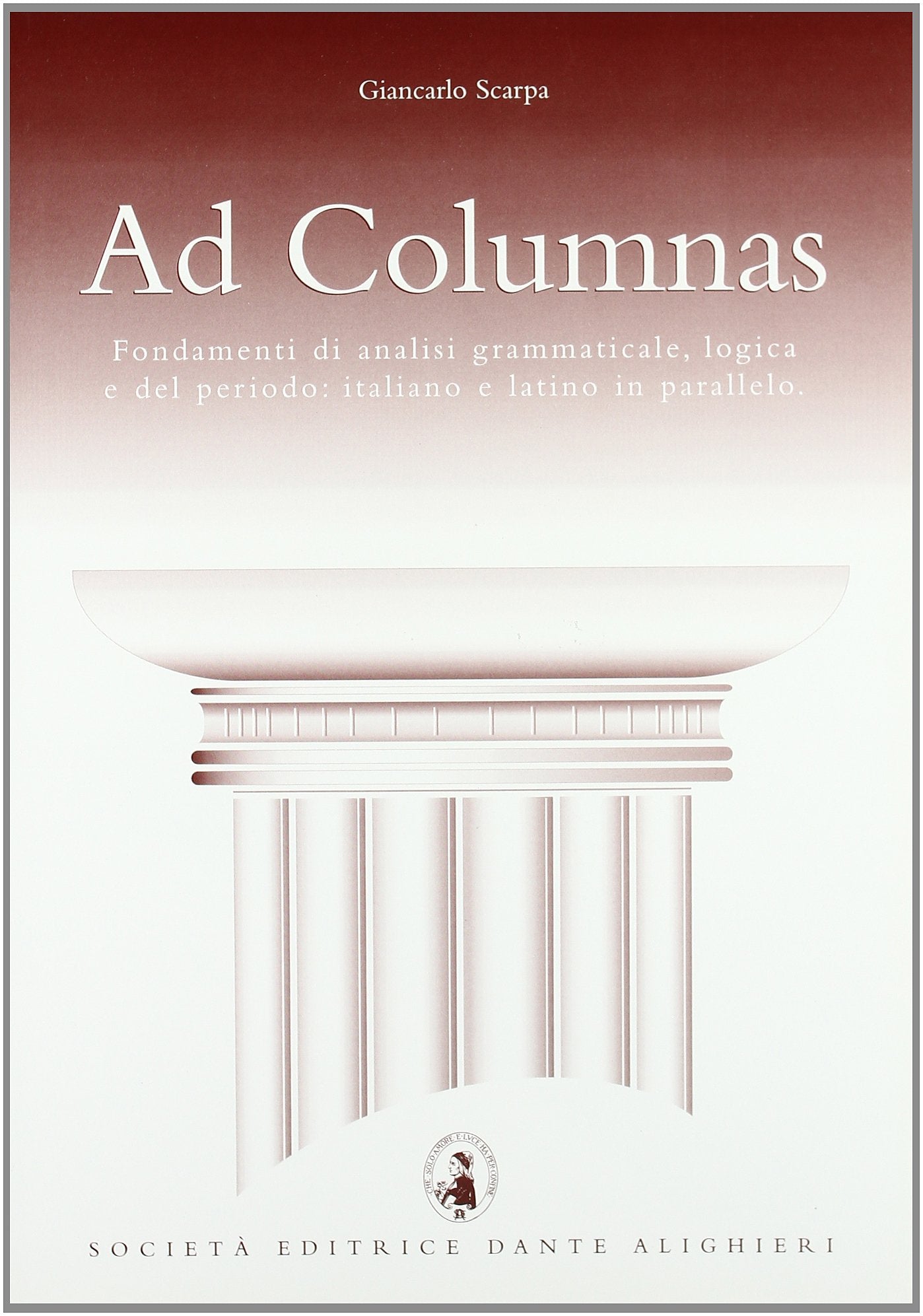 Ad columnas. Fondamenti di analisi grammaticale, logica e del periodo: italiano e latino. Per le Scuole superiori. Con espansione online Professional & Reference Books