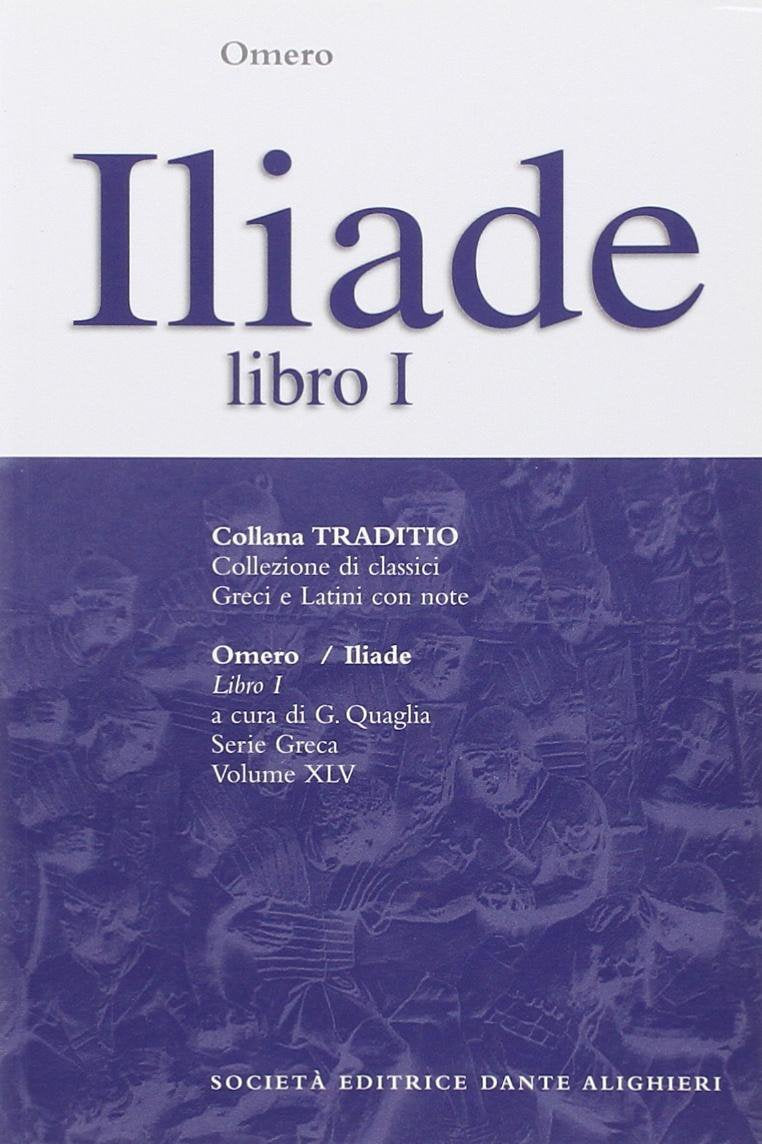Iliade. Libro 1º (Traditio. Serie greca) Non-fiction books for kids