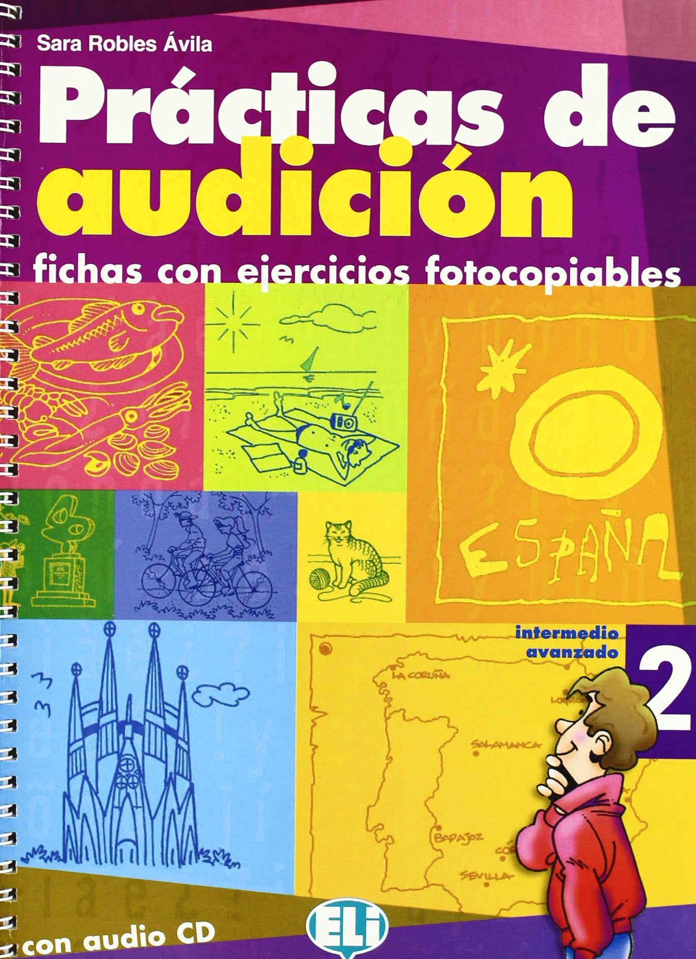 PRACTICAS DE AUDICION 2+ CD Foreign Languages ​​& Dictionaries
