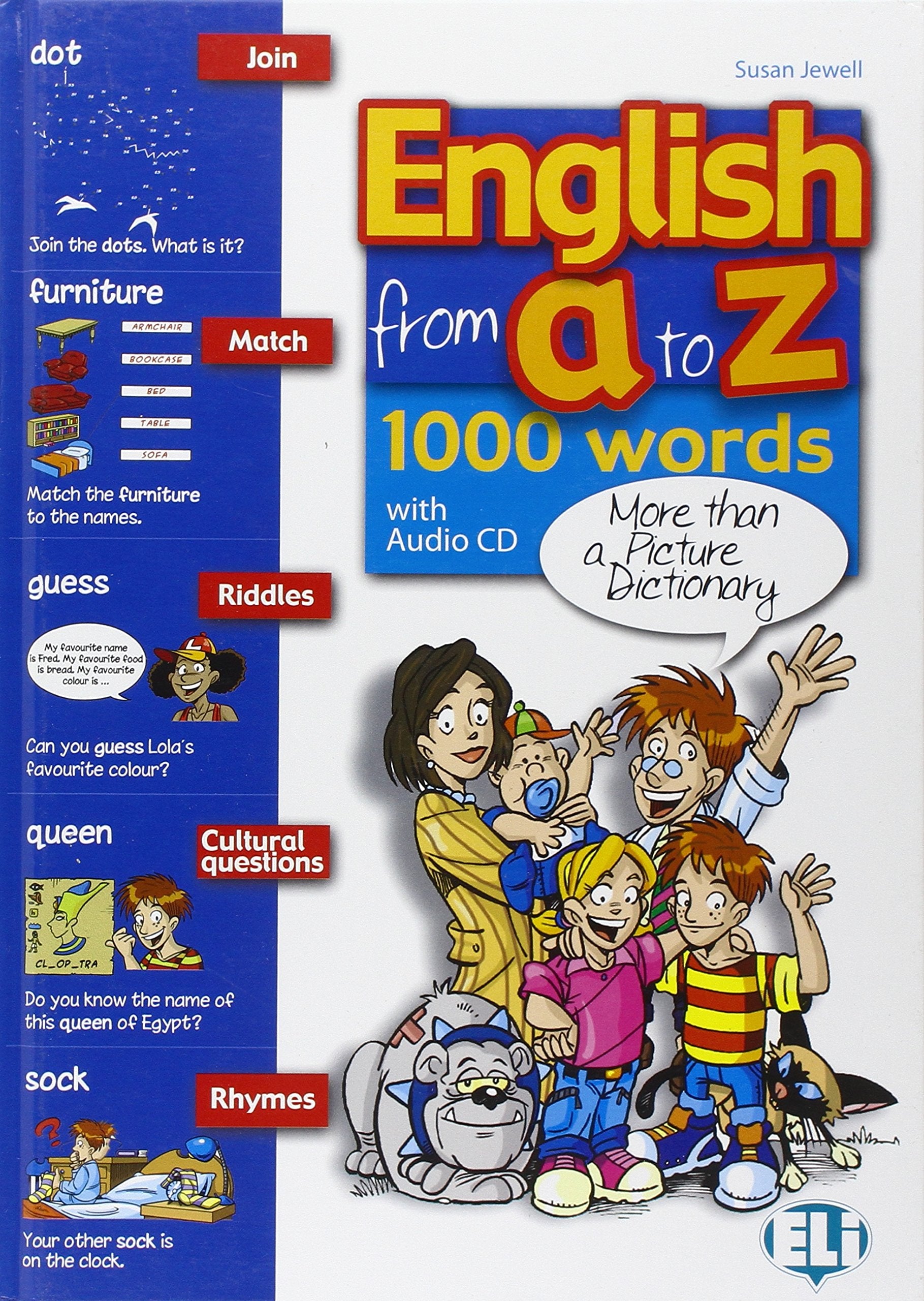 English from A to Z: Book + audio CD (Vocabolari illustrati) Foreign Languages ​​& Dictionaries