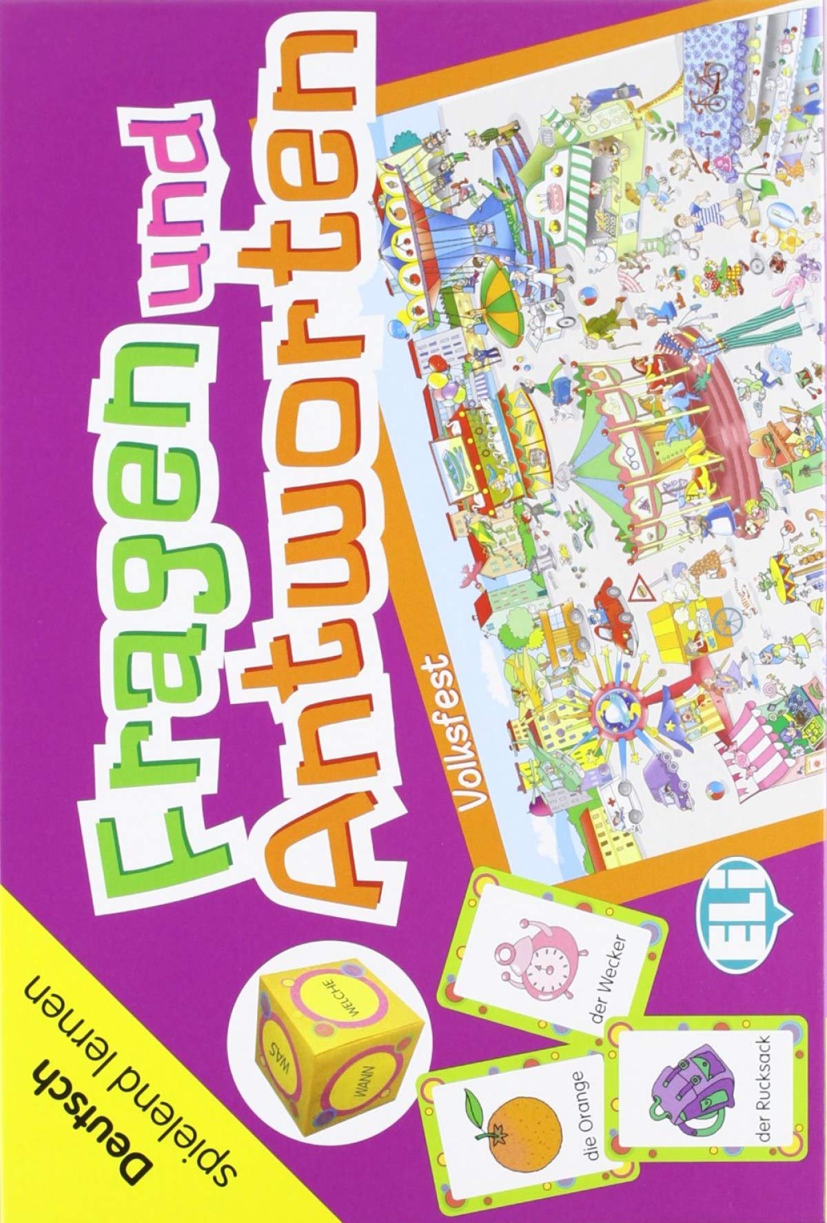 FRAGEN UND ANTWORTEN-PREGUNTAS Y RESPUESTAS (Giochi didattici) General education