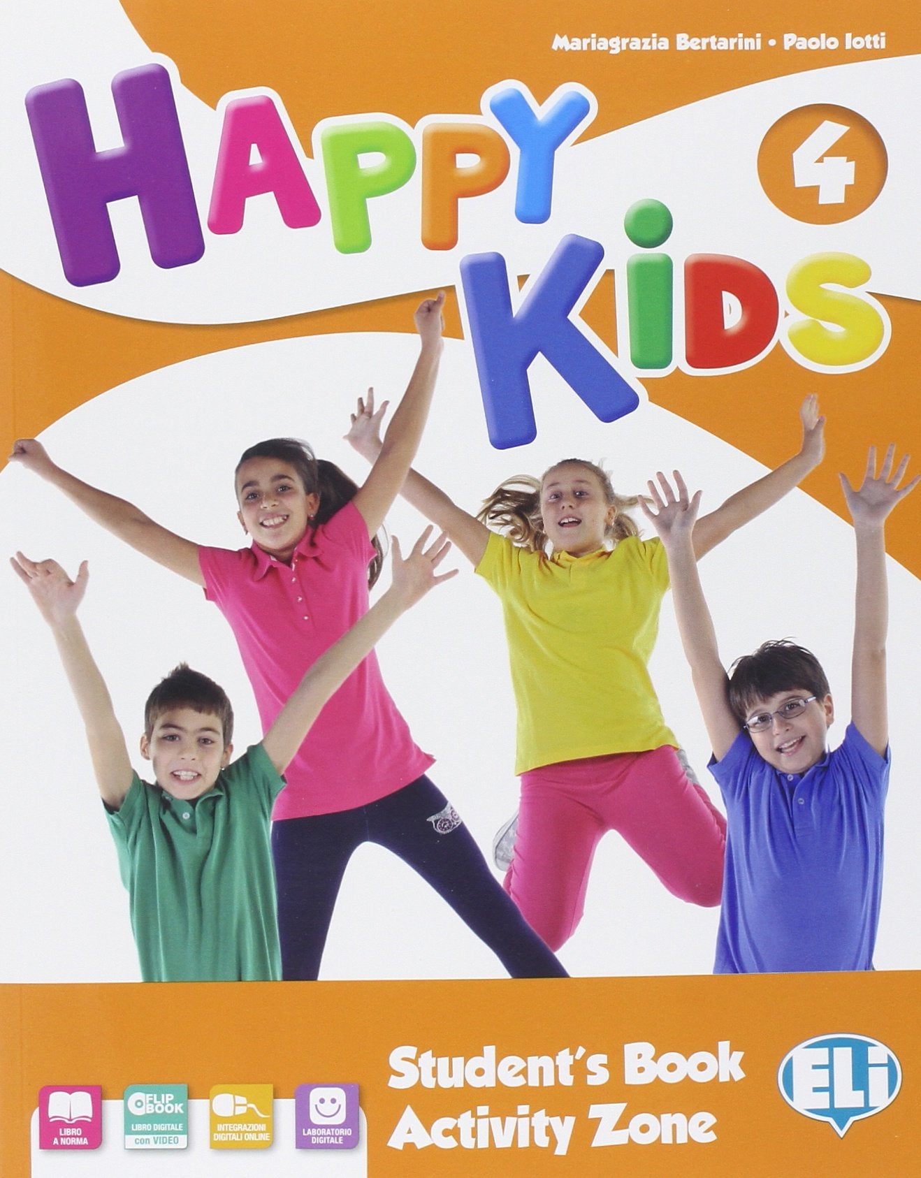 Happy kids. Per la Scuola elementare. Con e-book. Con espansione online (Vol. 4) book
