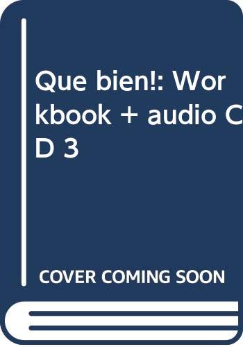 QUE BIEN 3. LIBRO DE ACTIVIDADES book