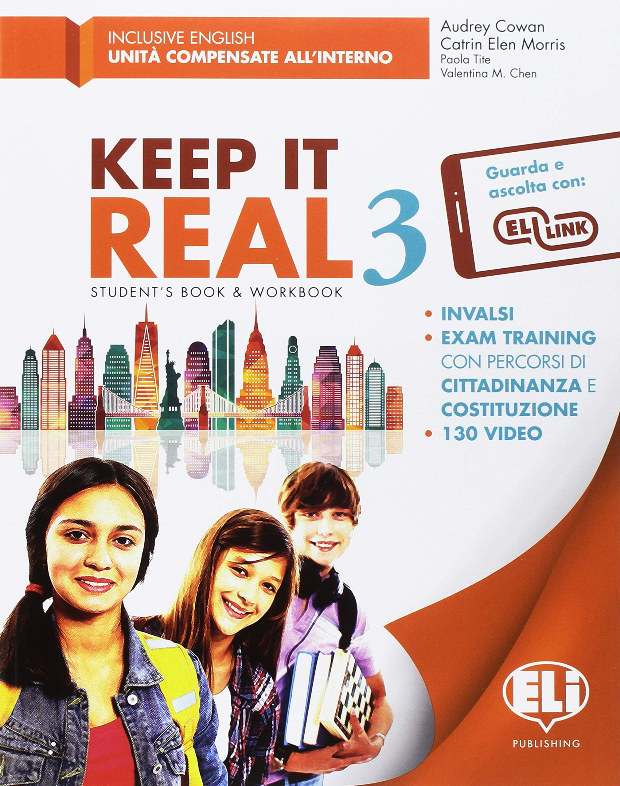 Keep it real. Student's book-Workbook. Per la Scuola media. Ediz. per la scuola. Con File audio per il download. Invalsi, Extrabook (Vol. 3) Professional & Reference Books