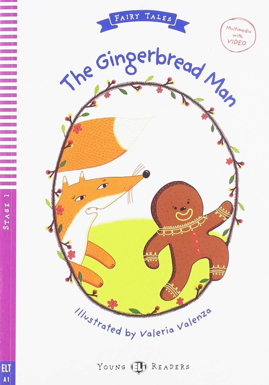 Young ELI Readers - Fairy Tales: The Gingerbread Man + downloadable multimedia book