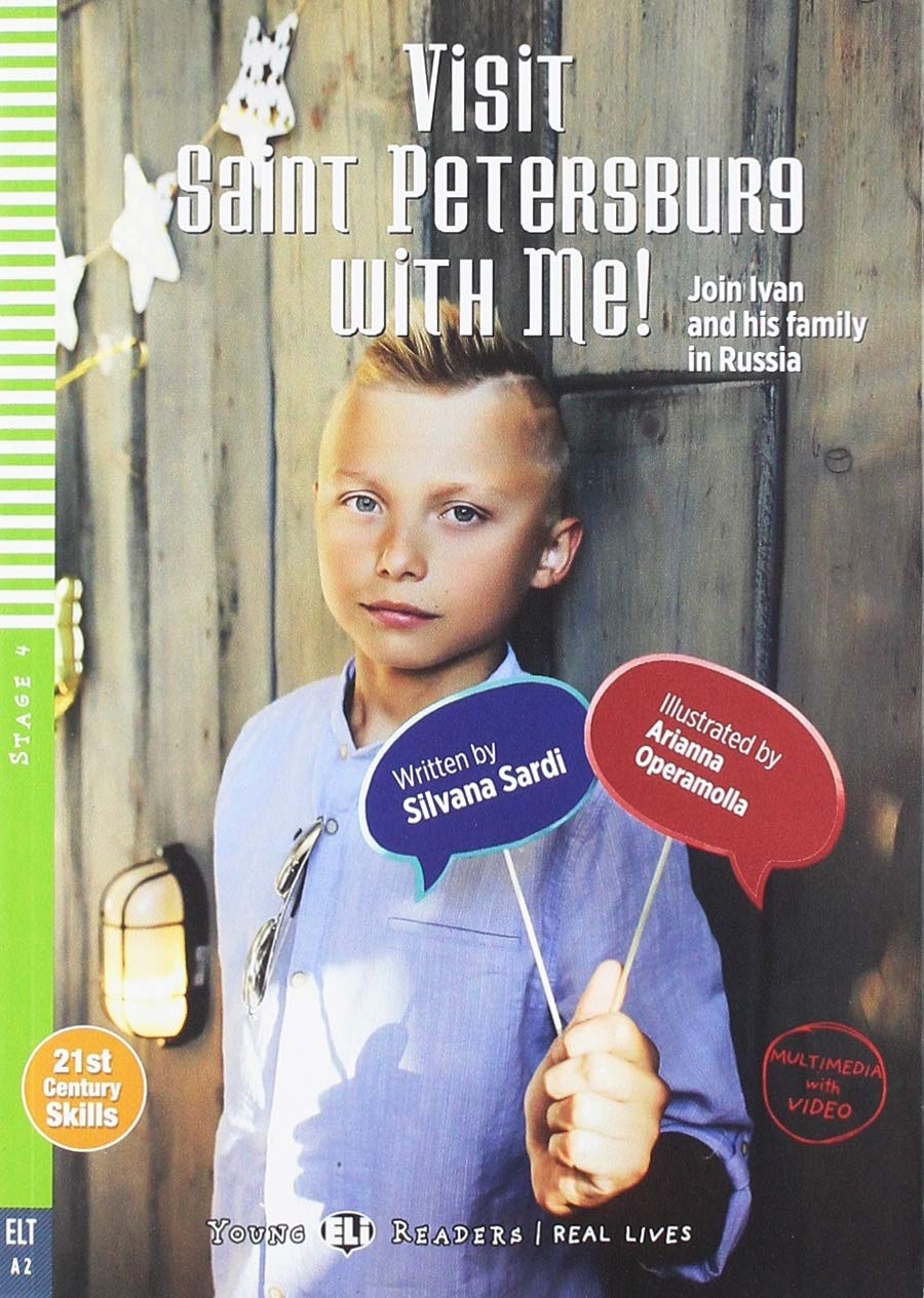 YoungELIReaders-English:VisitStPetersburgwithMe!+downloadablemultime Professional & Reference Books