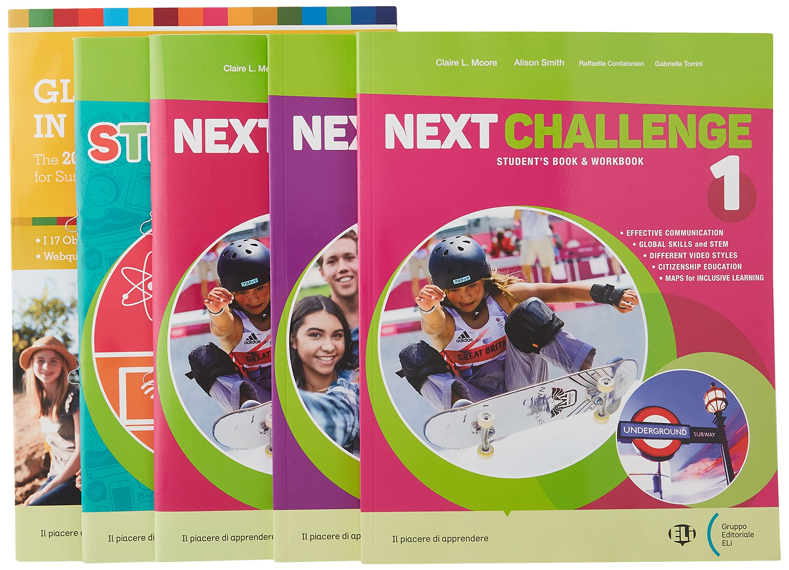 Next challenge. With Eserciziario, Yearbook, Grammar Challenge, Next Challenge easy, Global goals in action, Raccoglitore ad anelli. Per la Scuola media. Con e-book. Con espansione online (Vol. 1) book