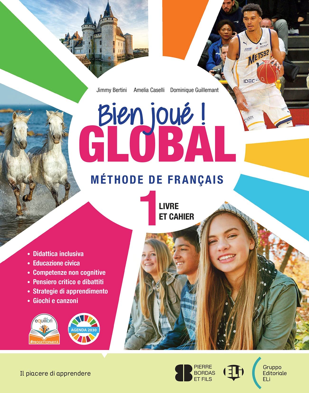 Bien joué! global. Livre et cahier. Avec Mini-dictionnaire illustré, Gramm'en plus et Révisions pour tous. Per la Scuola media. Con e-book. Con espansione online (Vol. 1) Professional & Reference Books