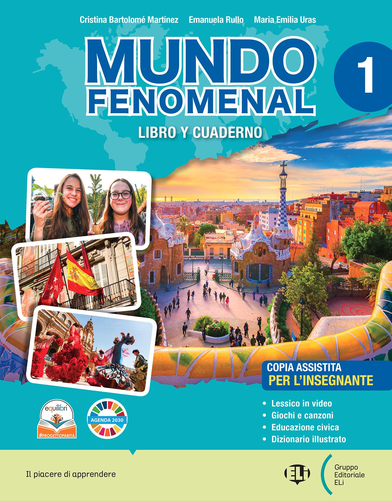 Mundo fenomenal. Libro y Cuaderno. Con Gramática y Cuaderno para tod@s. Per la Scuola media. Con e-book. Con espansione online (Vol. 1) Study Guides