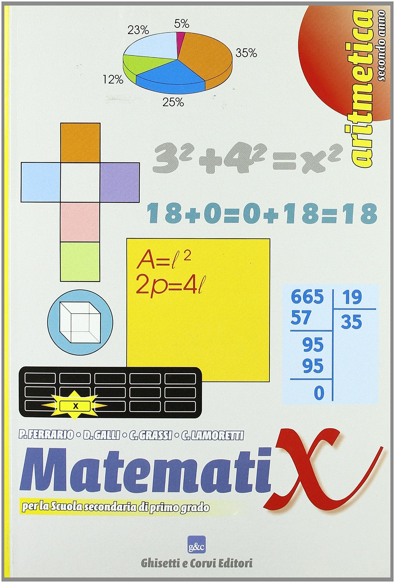 Matemati X aritmetica. Per la Scuola media (Vol. 2) Professional & Reference Books