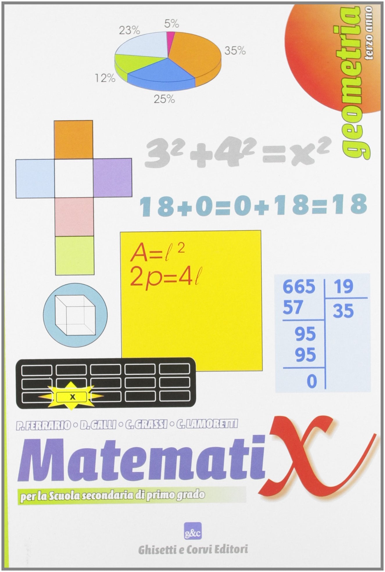 Matemati X geometria. Per la Scuola media (Vol. 3) Professional & Reference Books