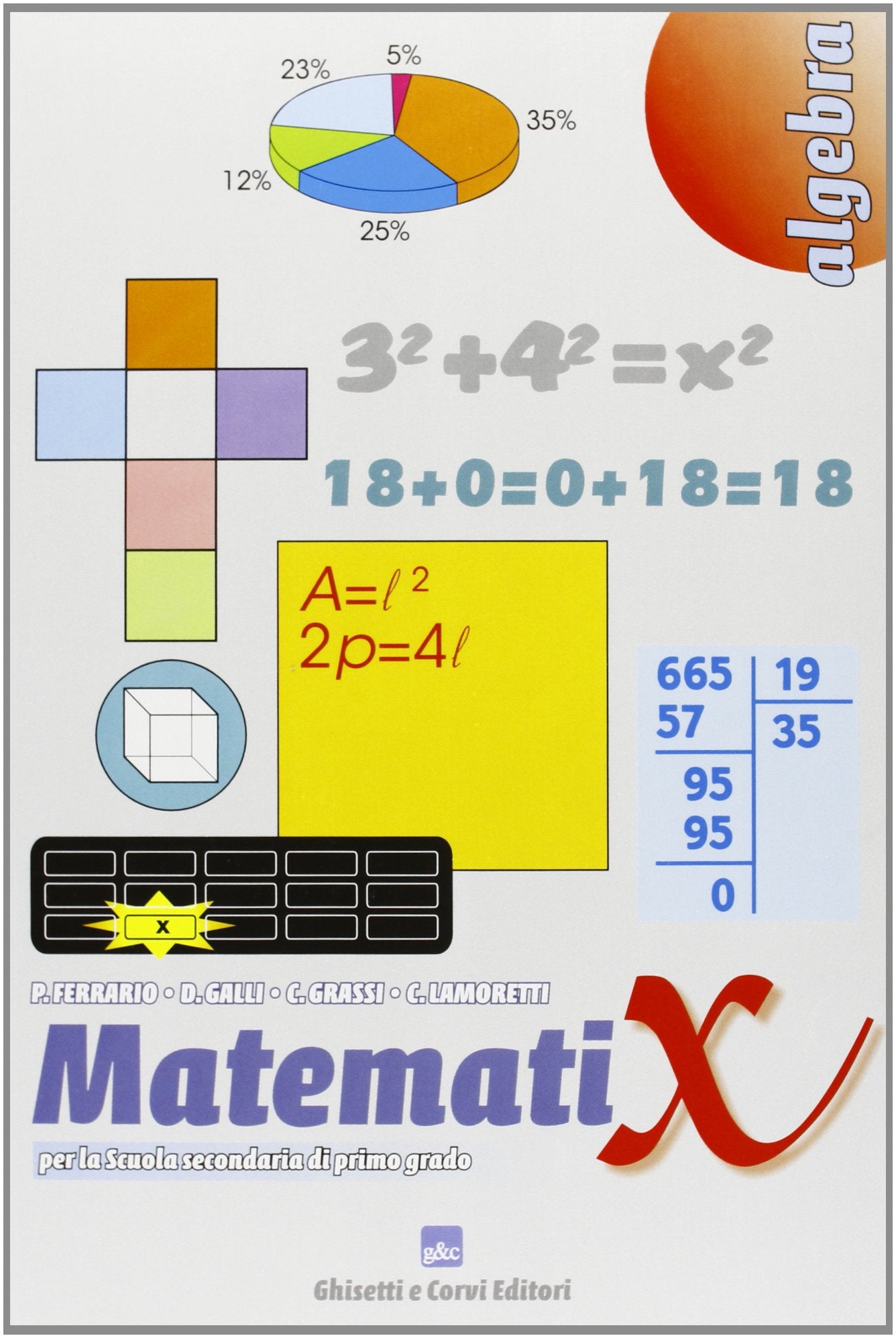 Matemati X algebra. Per la Scuola media Professional & Reference Books
