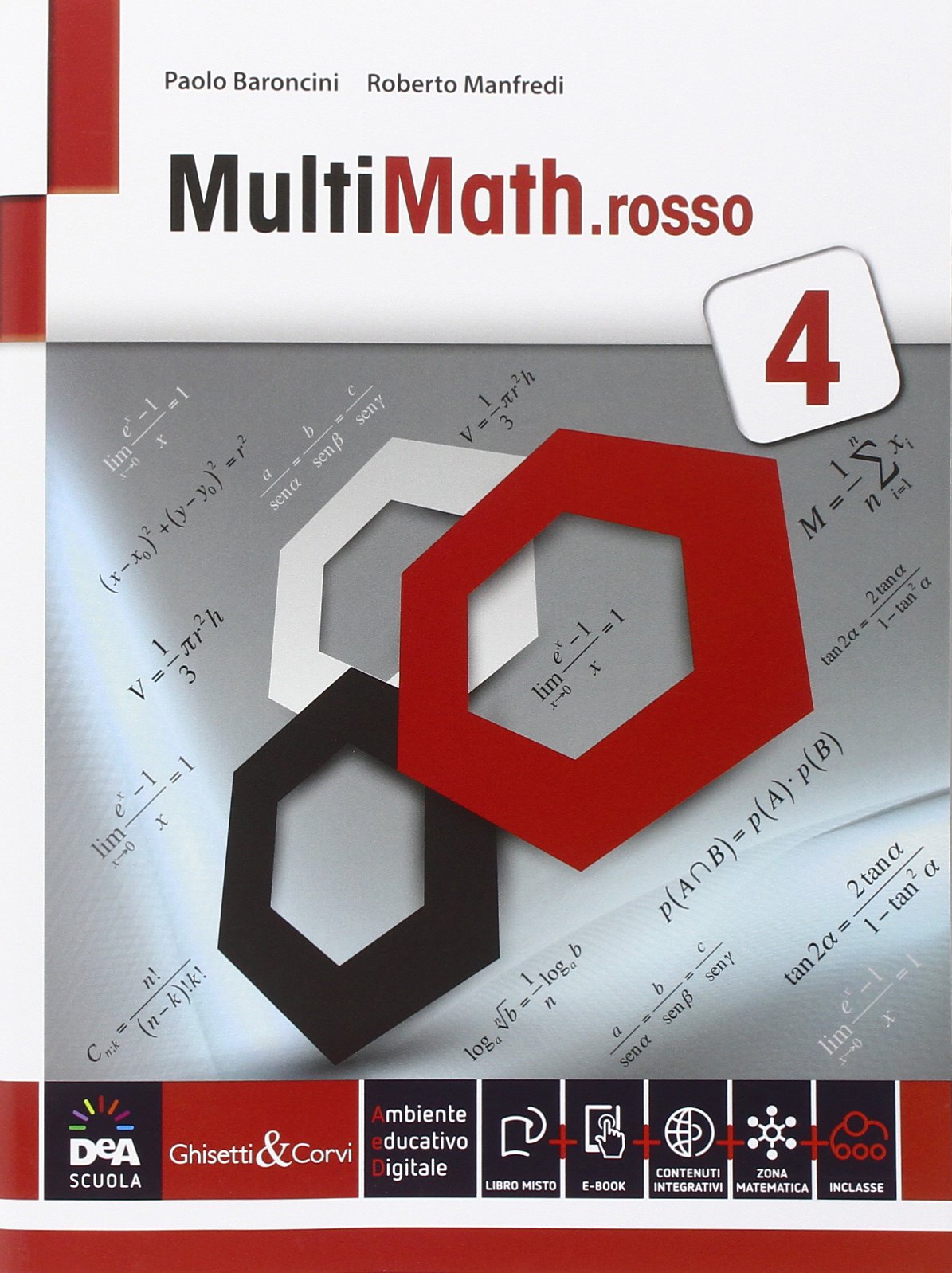 Multimath rosso. Per le Scuole superiori. Con e-book. Con espansione online (Vol. 2) book