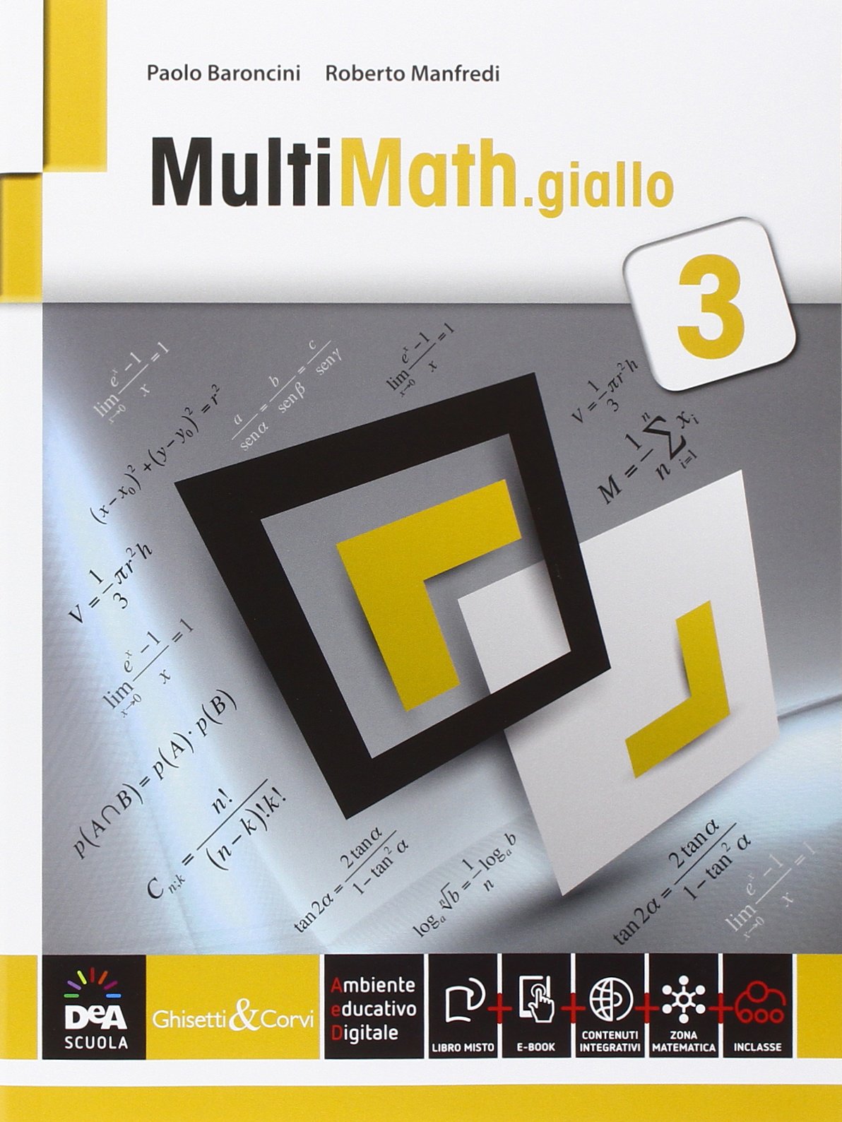 Multimath giallo. Per le Scuole superiori. Con e-book. Con espansione online (Vol. 1) Professional & Reference Books