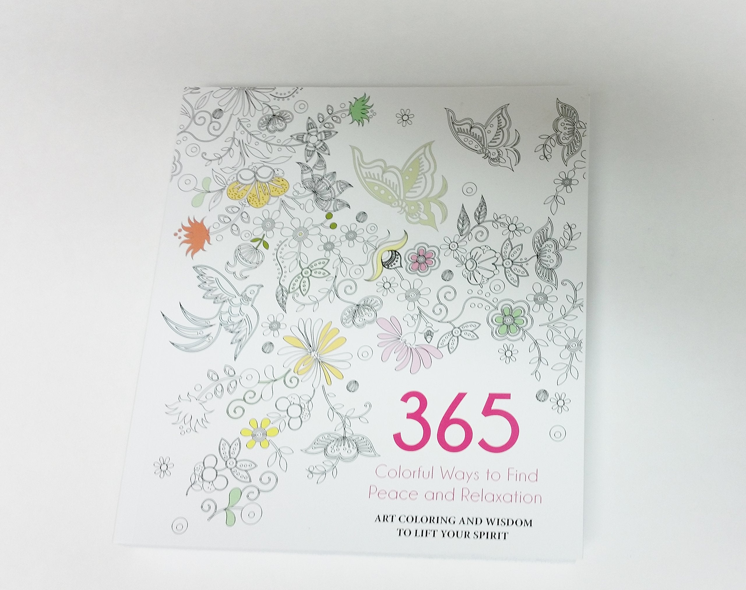 365 Colorful Ways to Find Peace and Relaxation Books