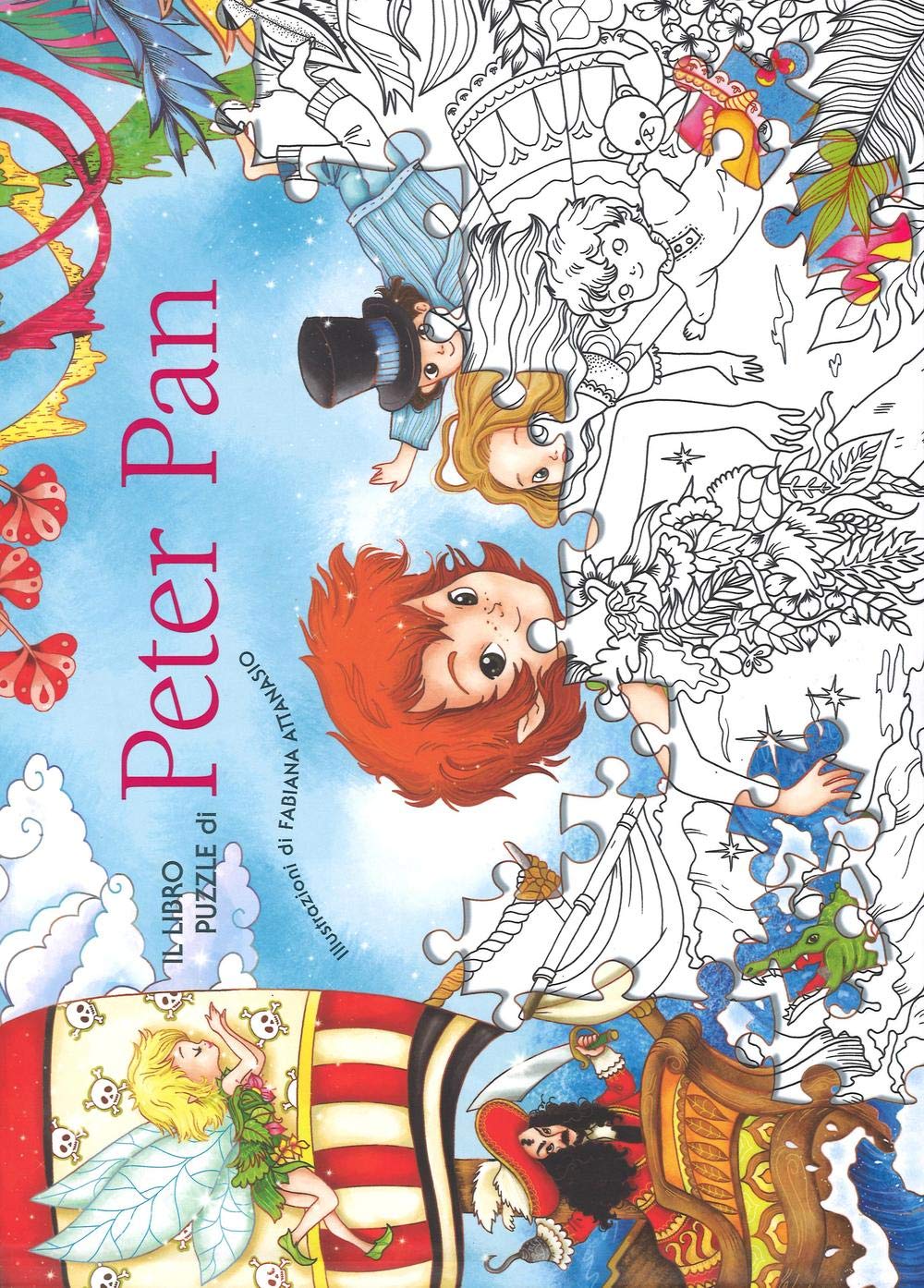 Il libro puzzle di Peter Pan. Ediz. a colori book
