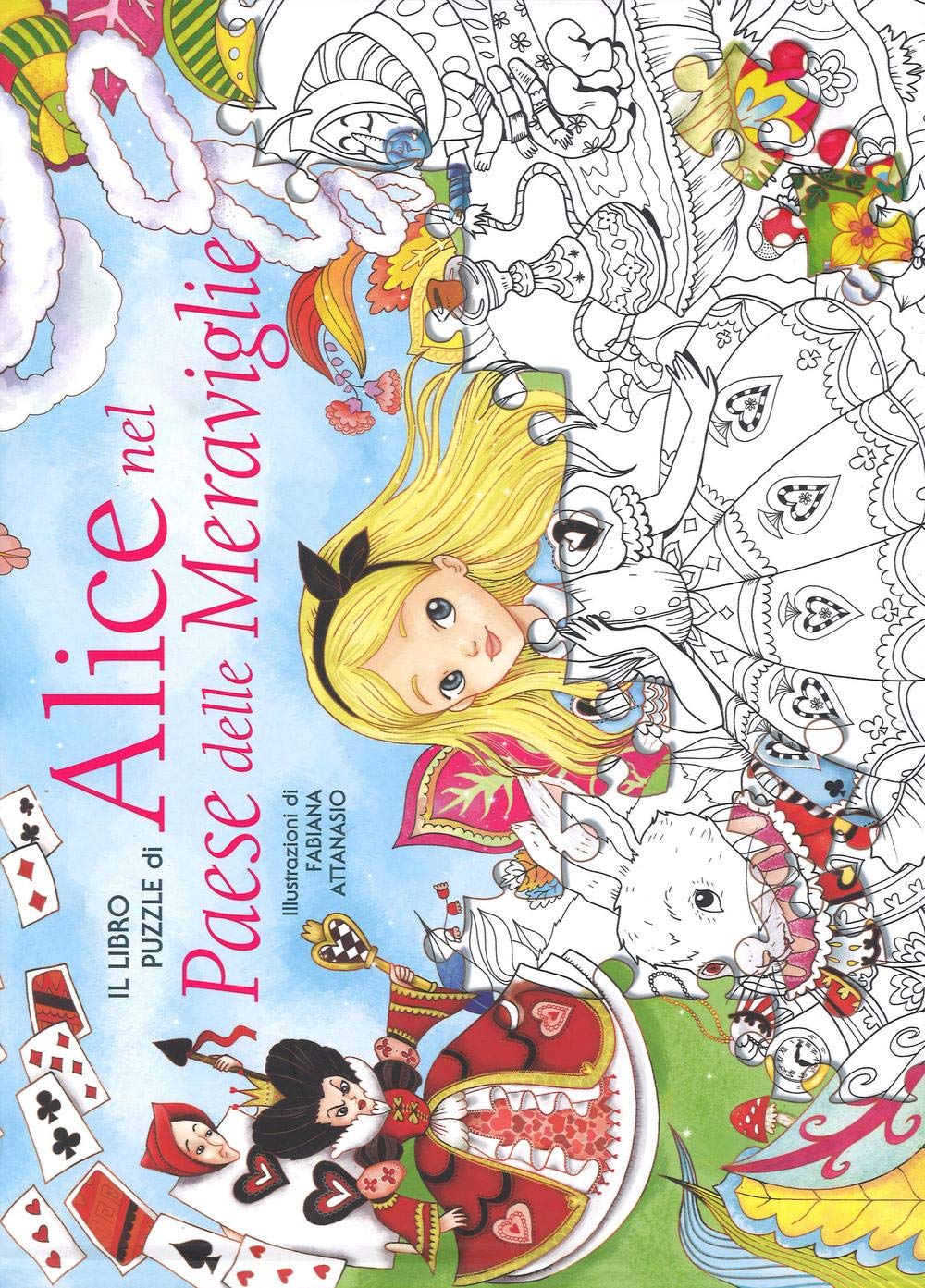 Il libro puzzle diAlice nel paese delle meraviglie (White Star Kids) Tiptoi & Games