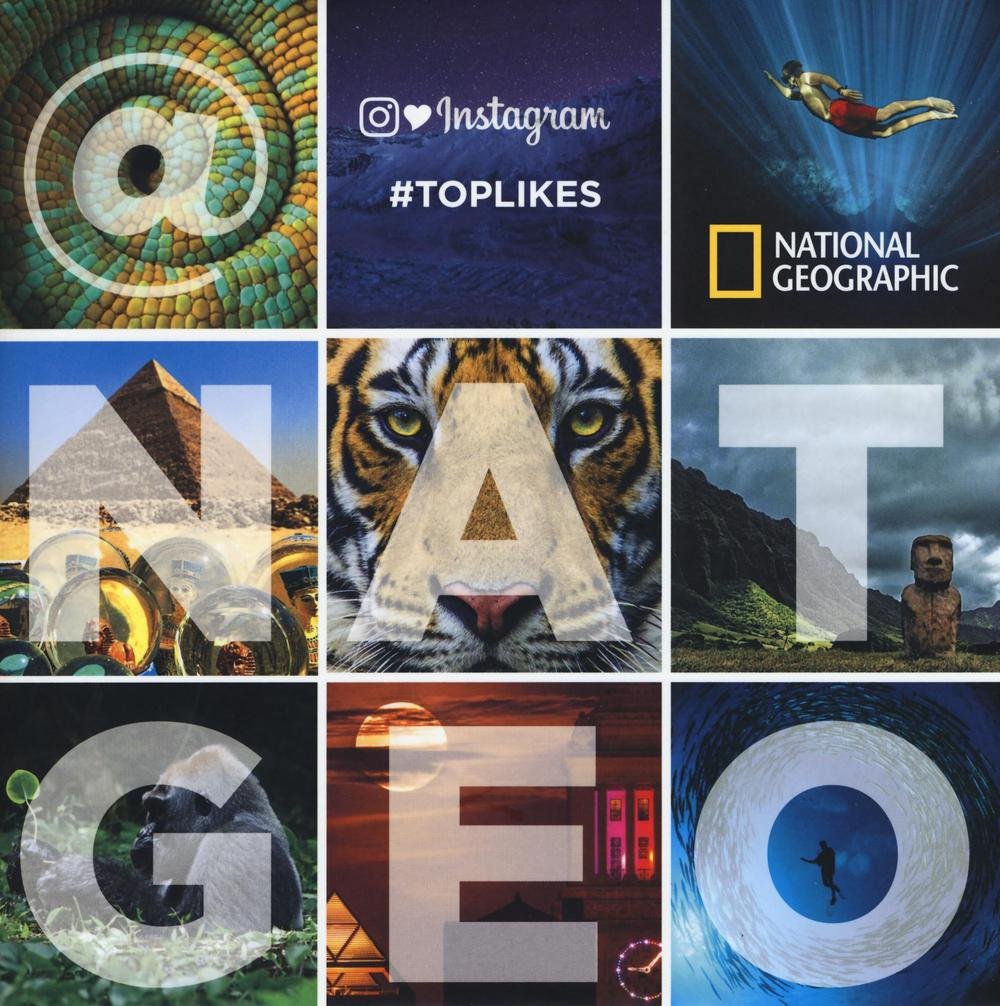 @NatGeo. Instagram #toplikes. Ediz. illustrata book