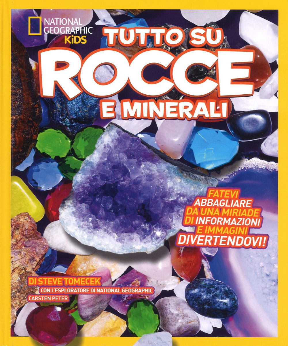 Tutto su rocce e minerali. Ediz. a colori book