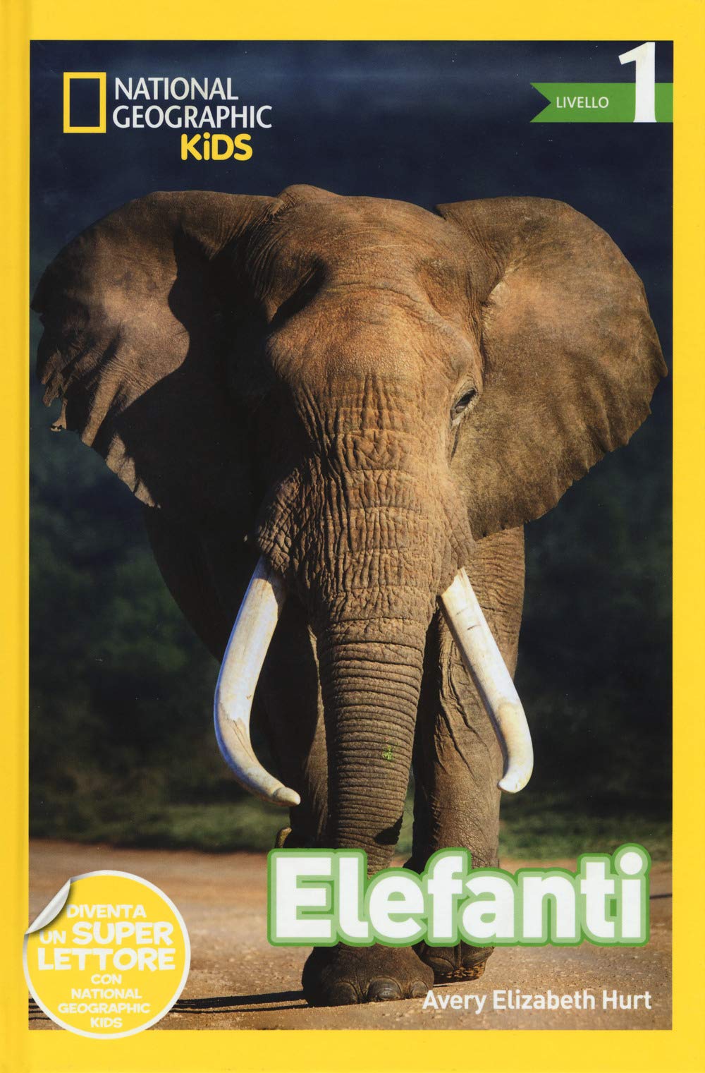 Elefanti. Livello 1 Non-fiction books for kids