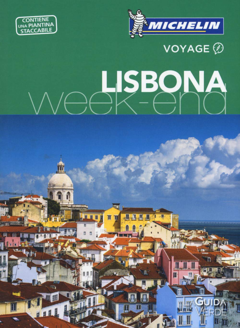 Lisbona week-end. Con Carta geografica book