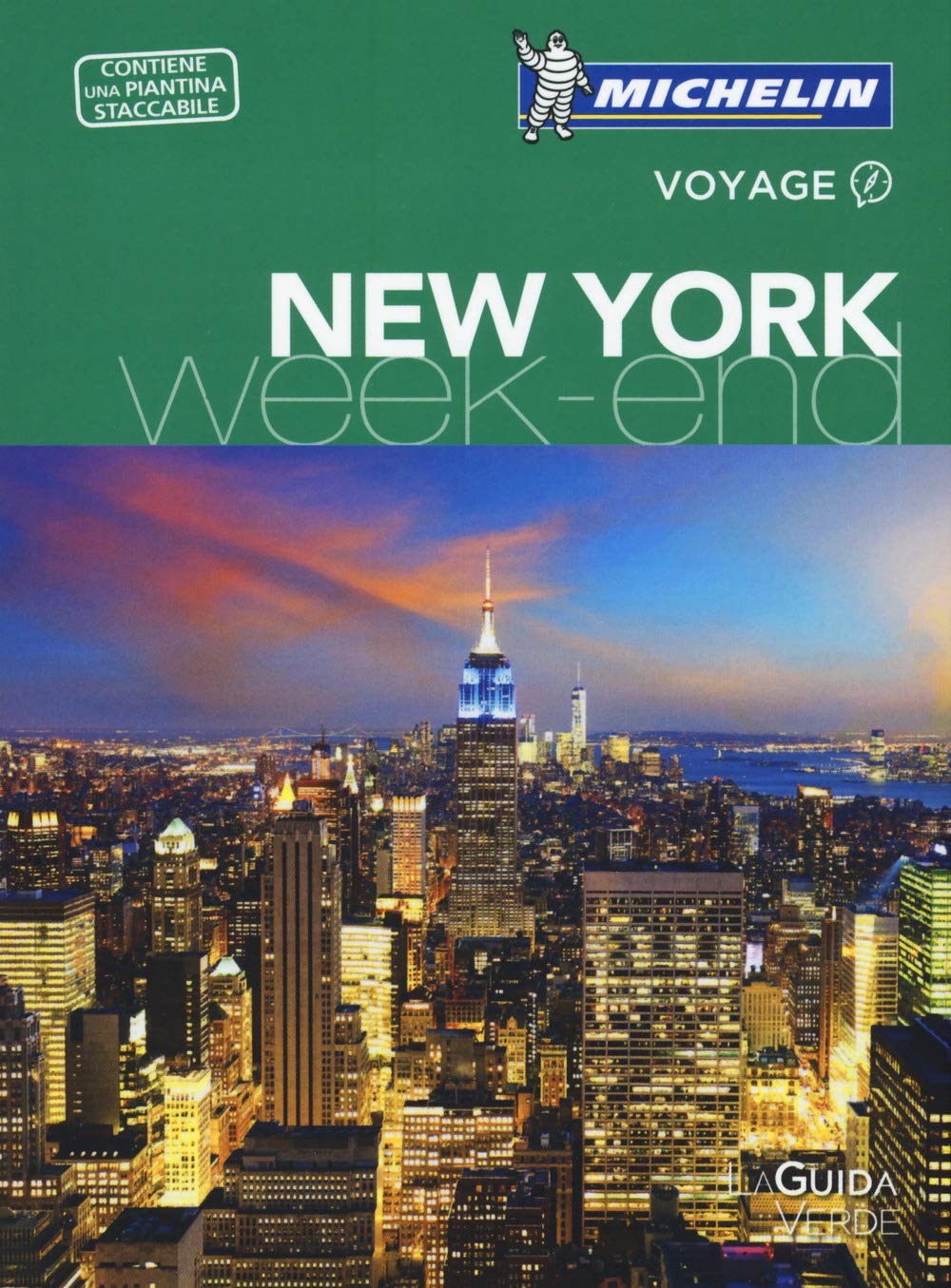 New York week-end. Con Carta geografica book