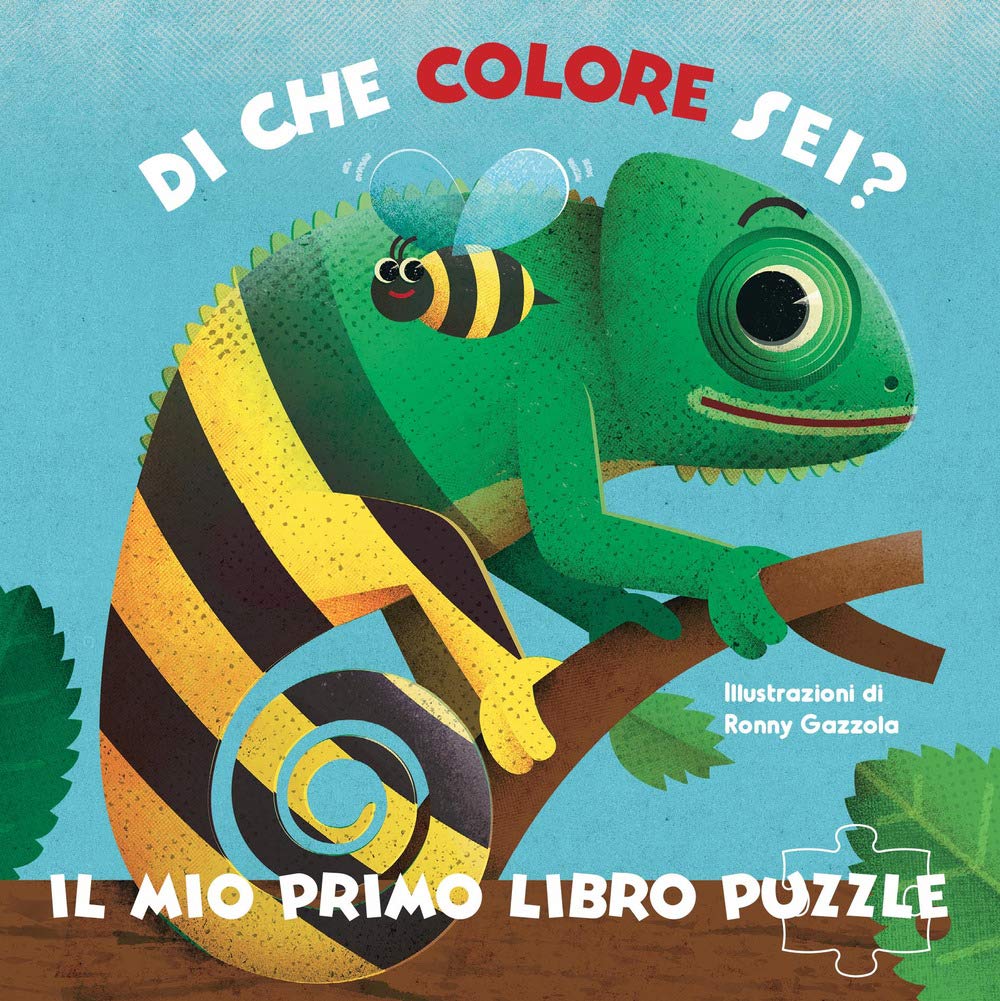 Di che colore sei? Il mio primo libro puzzle. Ediz. a colori book