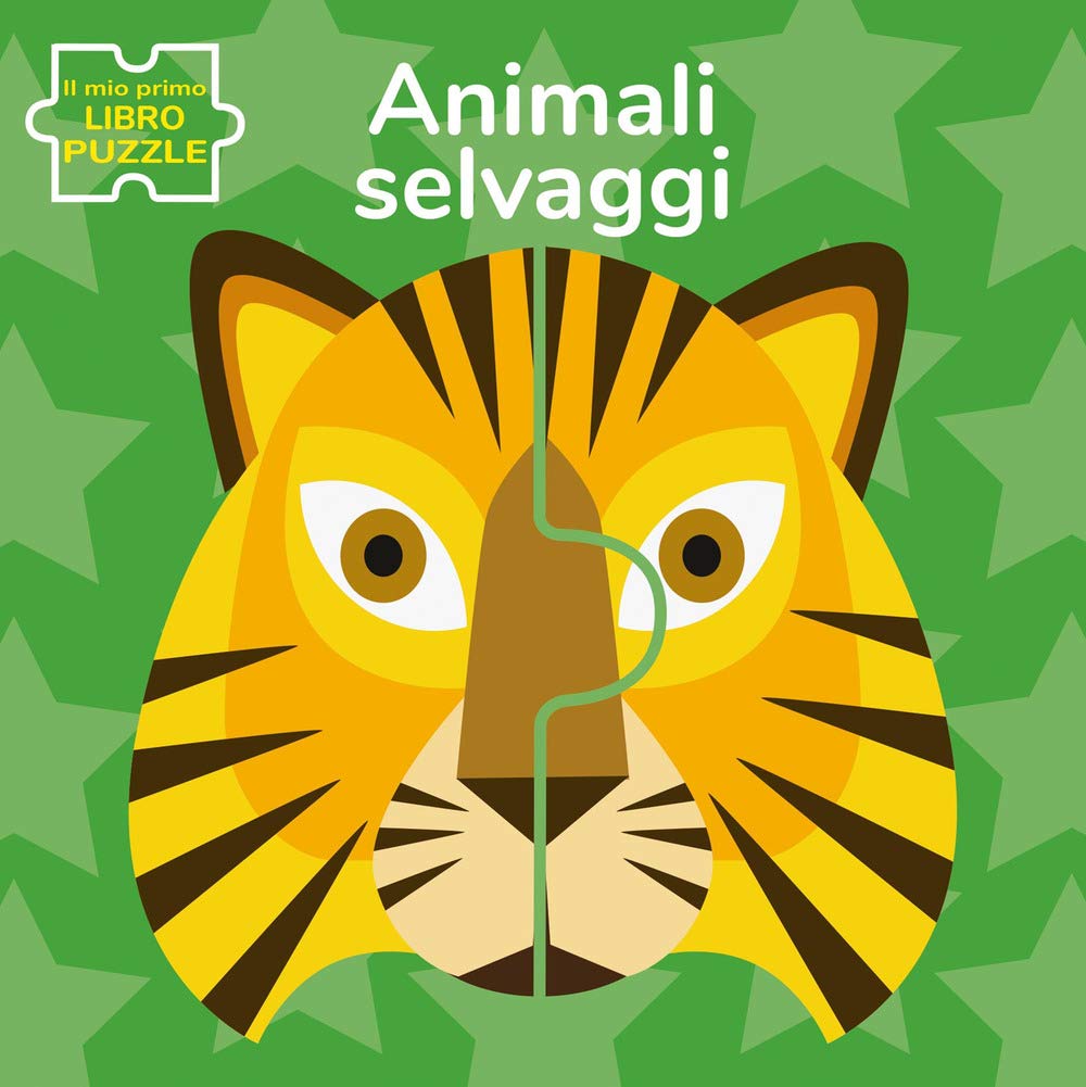 Animali selvaggi. Il mio primo libro puzzle. Ediz. a colori book