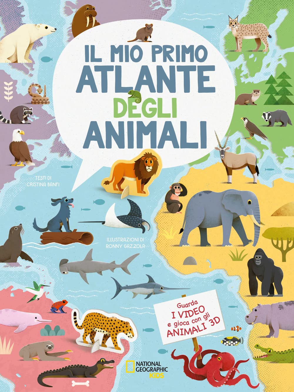Il mio primo atlante degli animali book