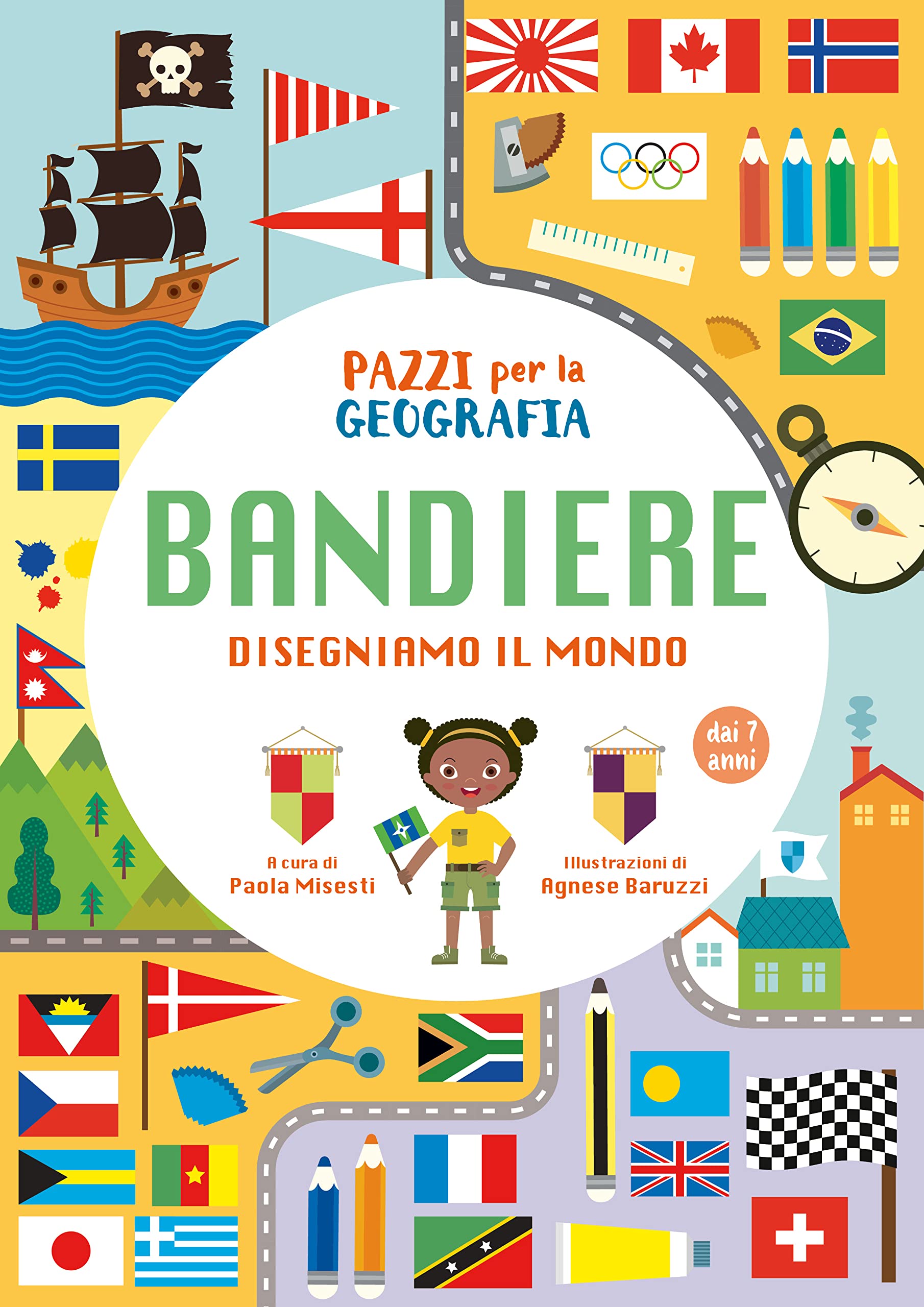Pazzi per la geografia. Le bandiere book