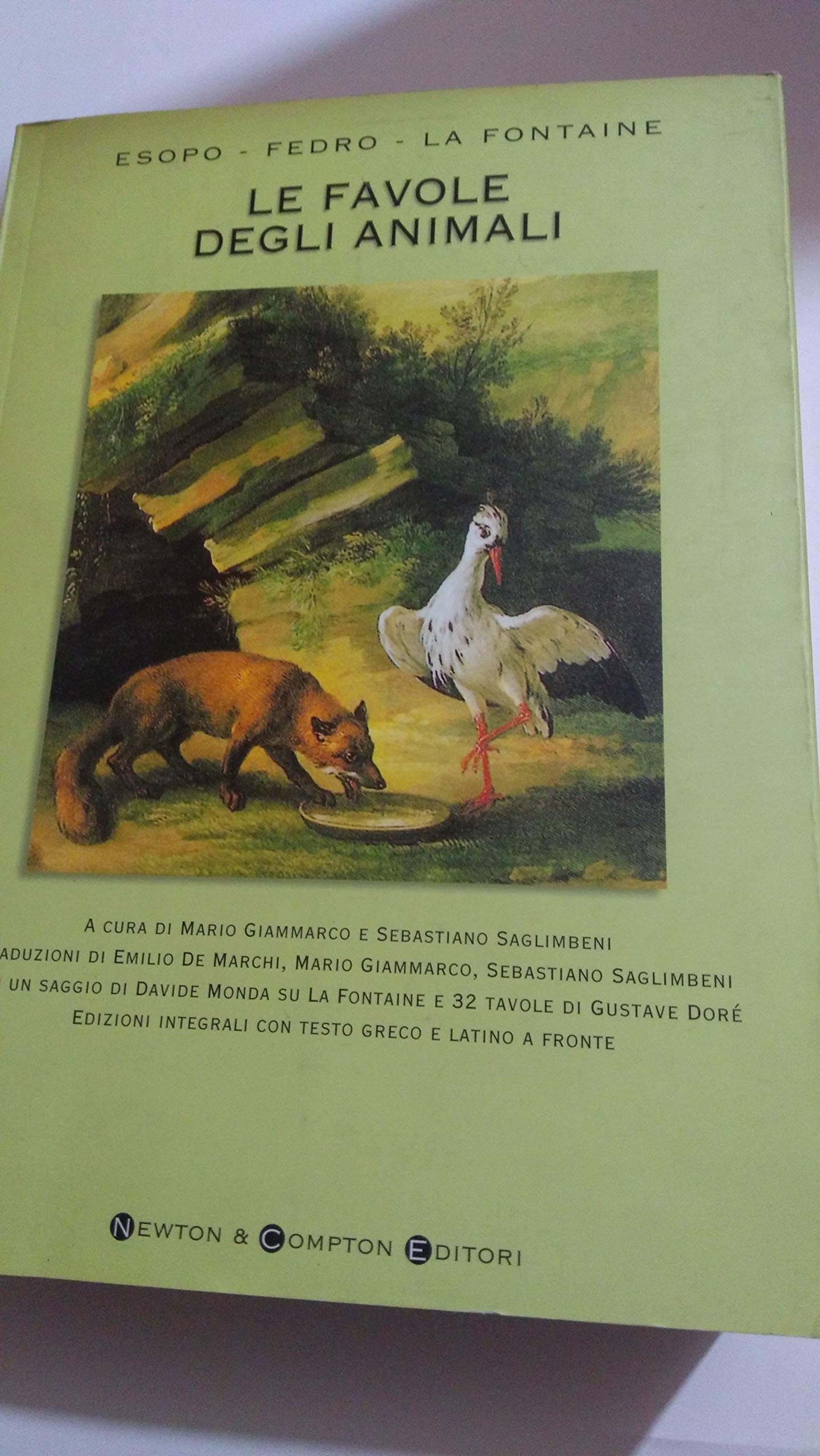 Le favole degli animali. Testo greco e latino a fronte. Ediz. integrale (I big Newton) Contemporary literature